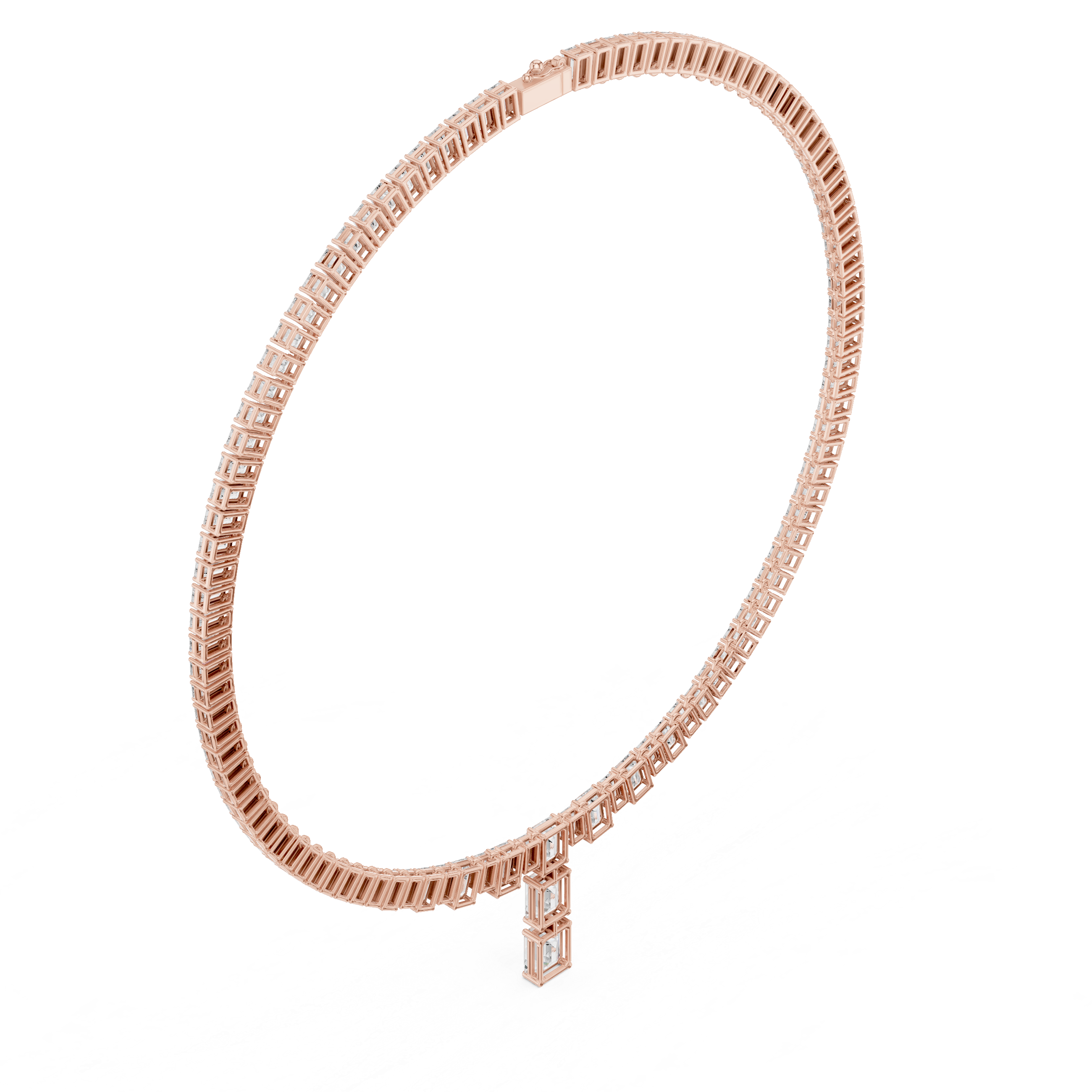 EMRALD TENNIS NECKLACE