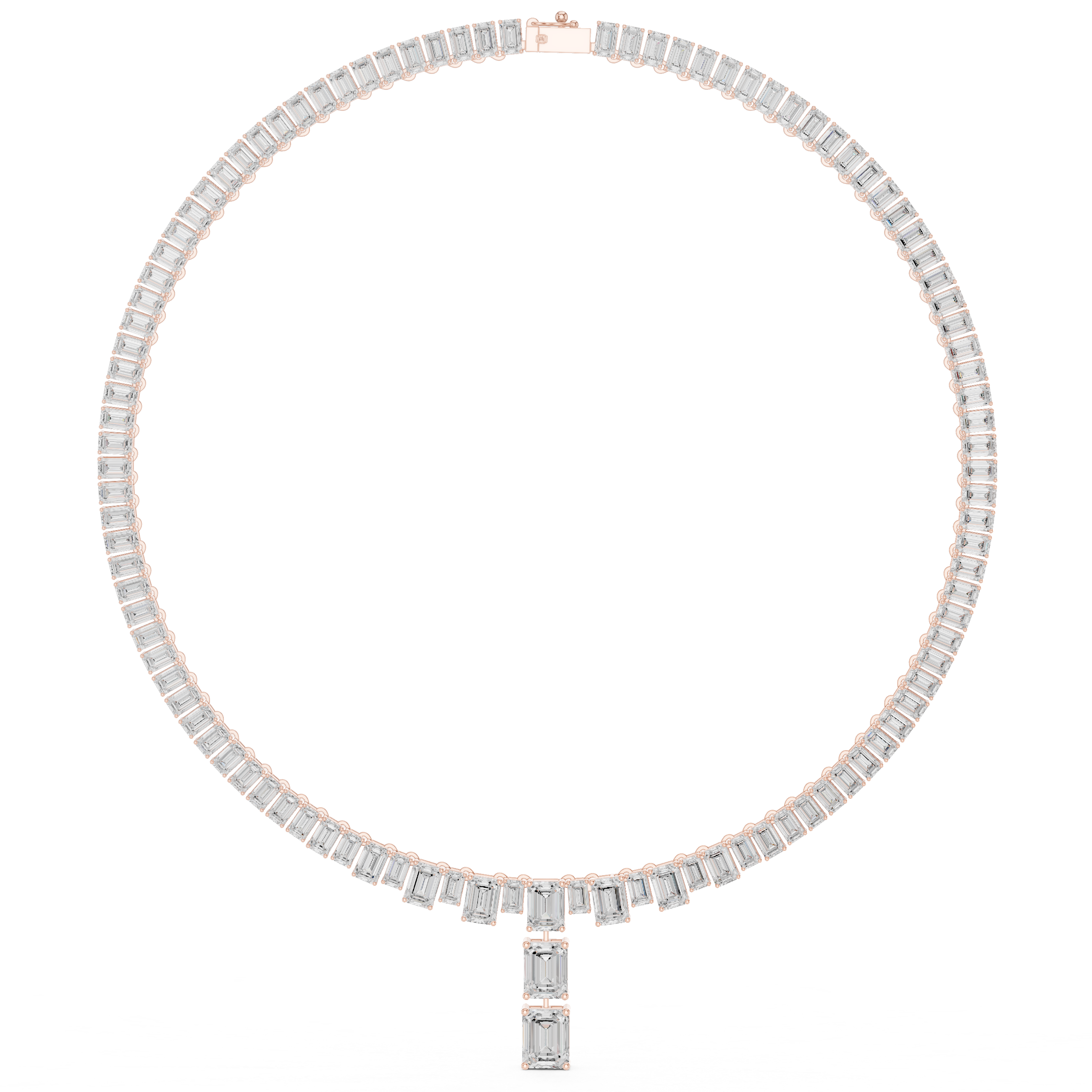EMRALD TENNIS NECKLACE