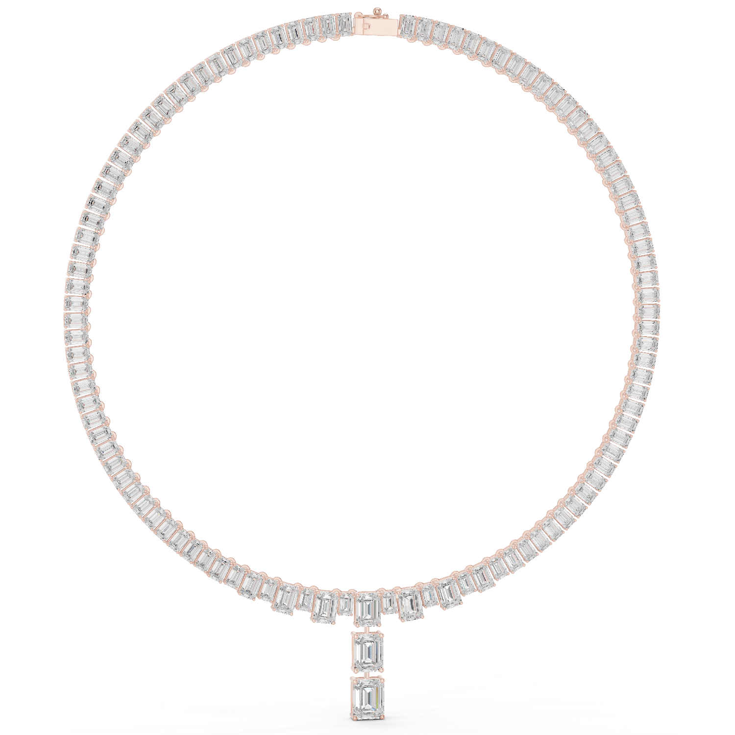 EMRALD TENNIS NECKLACE