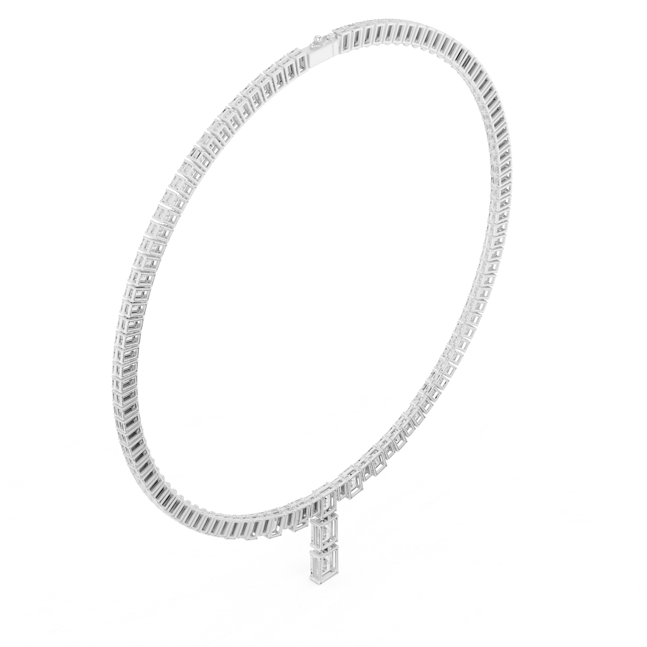 EMRALD TENNIS NECKLACE