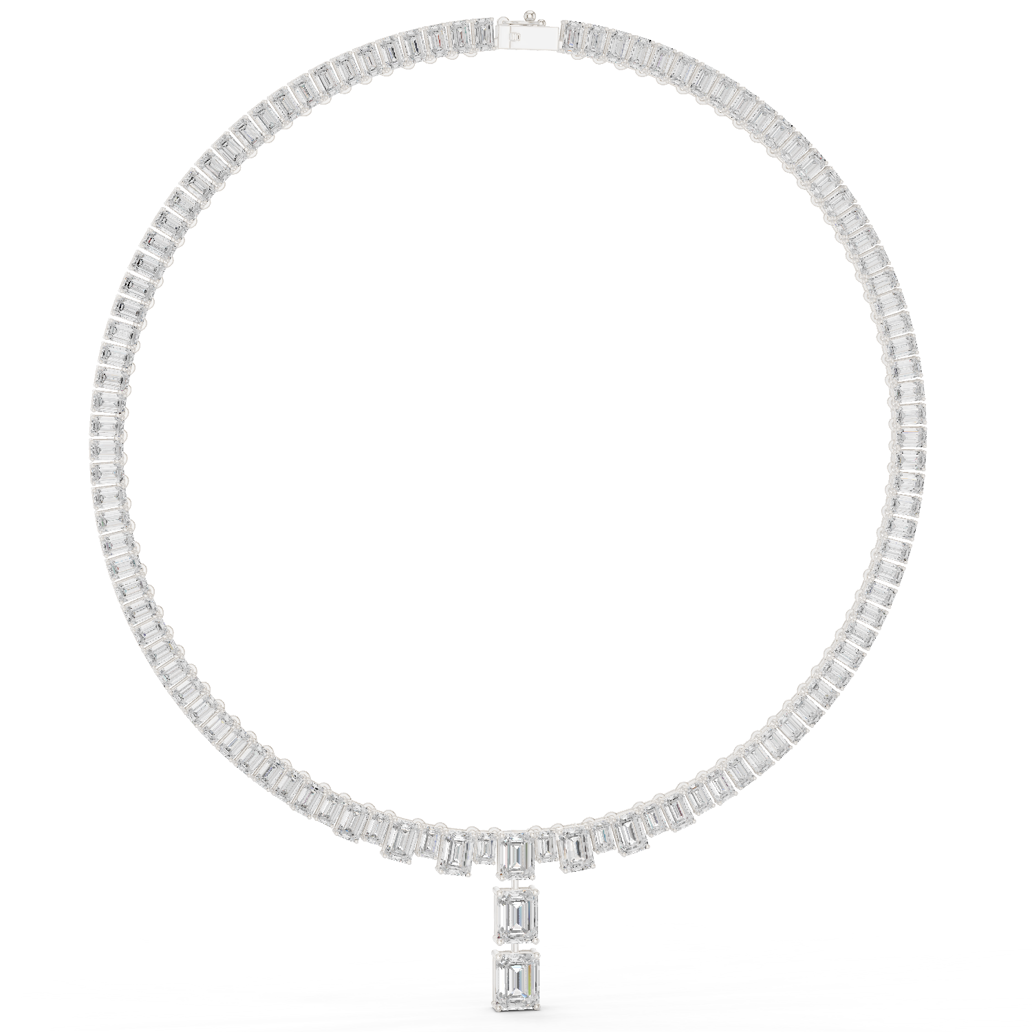 EMRALD TENNIS NECKLACE
