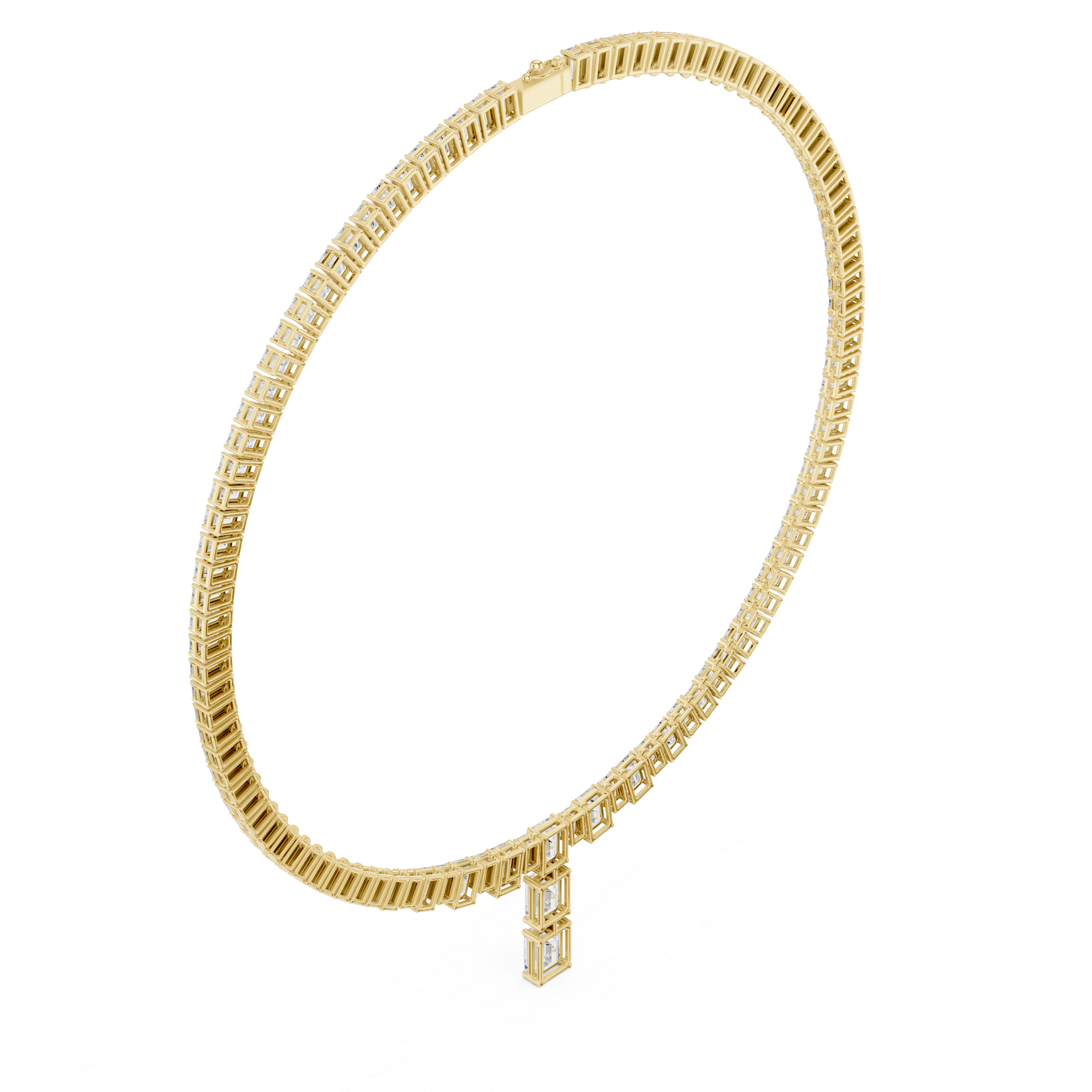 EMRALD TENNIS NECKLACE