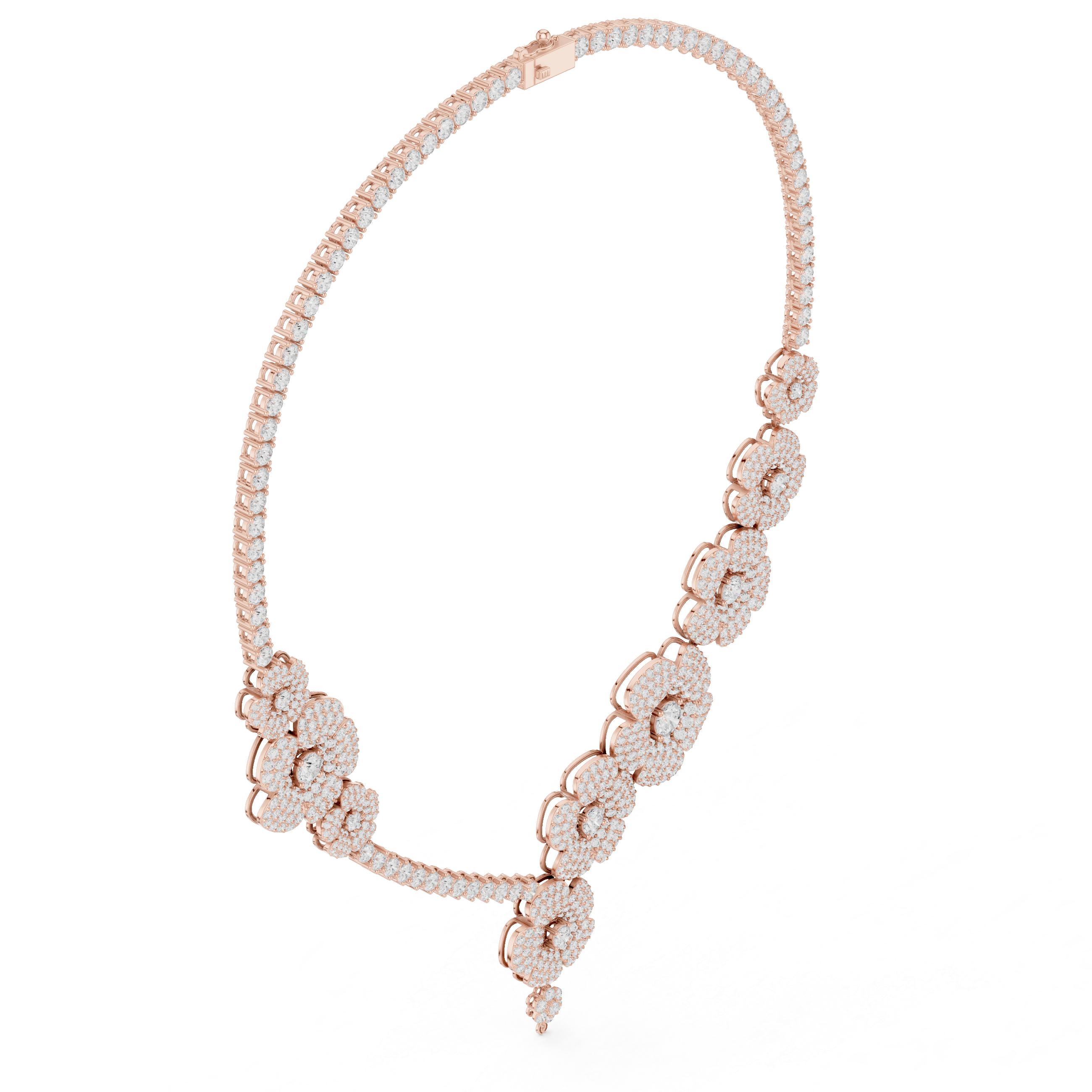 FLORAL NECKLACE DESIGN