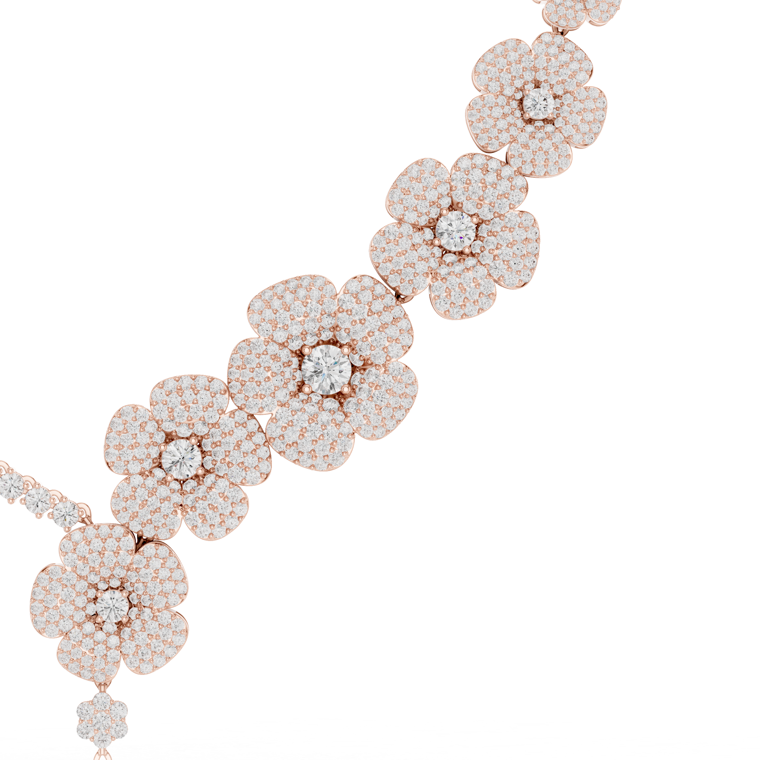 FLORAL NECKLACE DESIGN