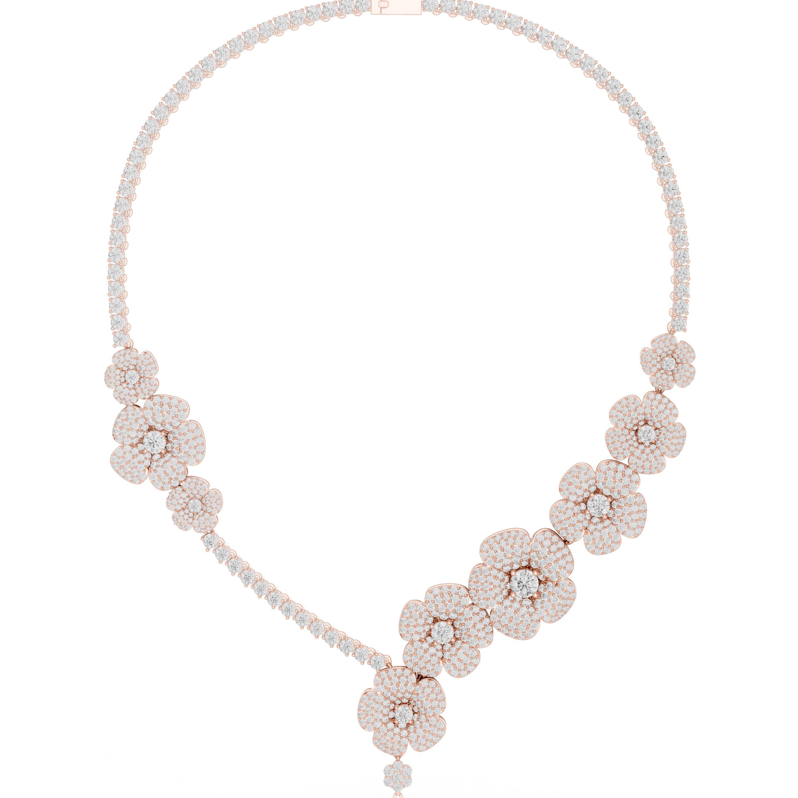 FLORAL NECKLACE DESIGN