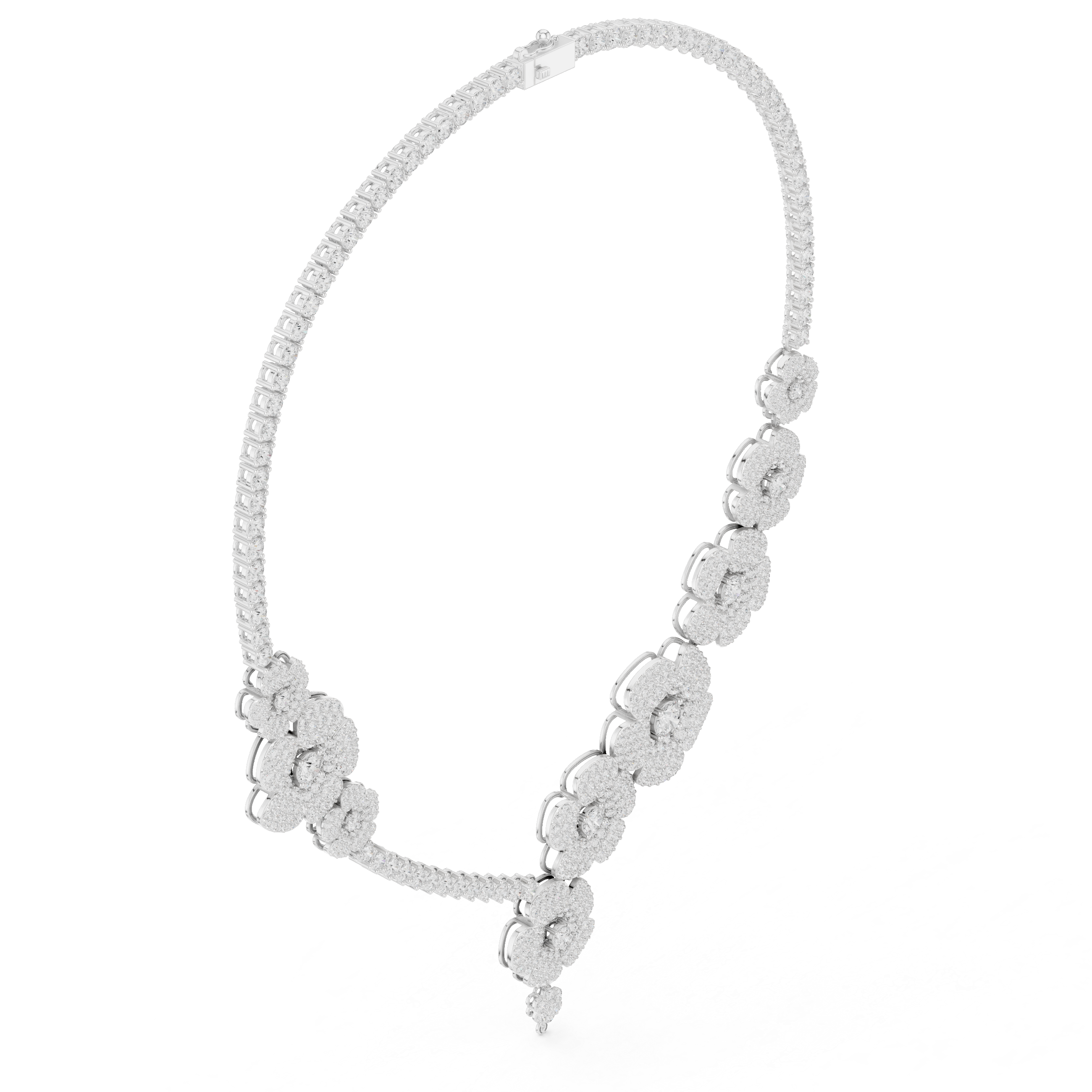 FLORAL NECKLACE DESIGN
