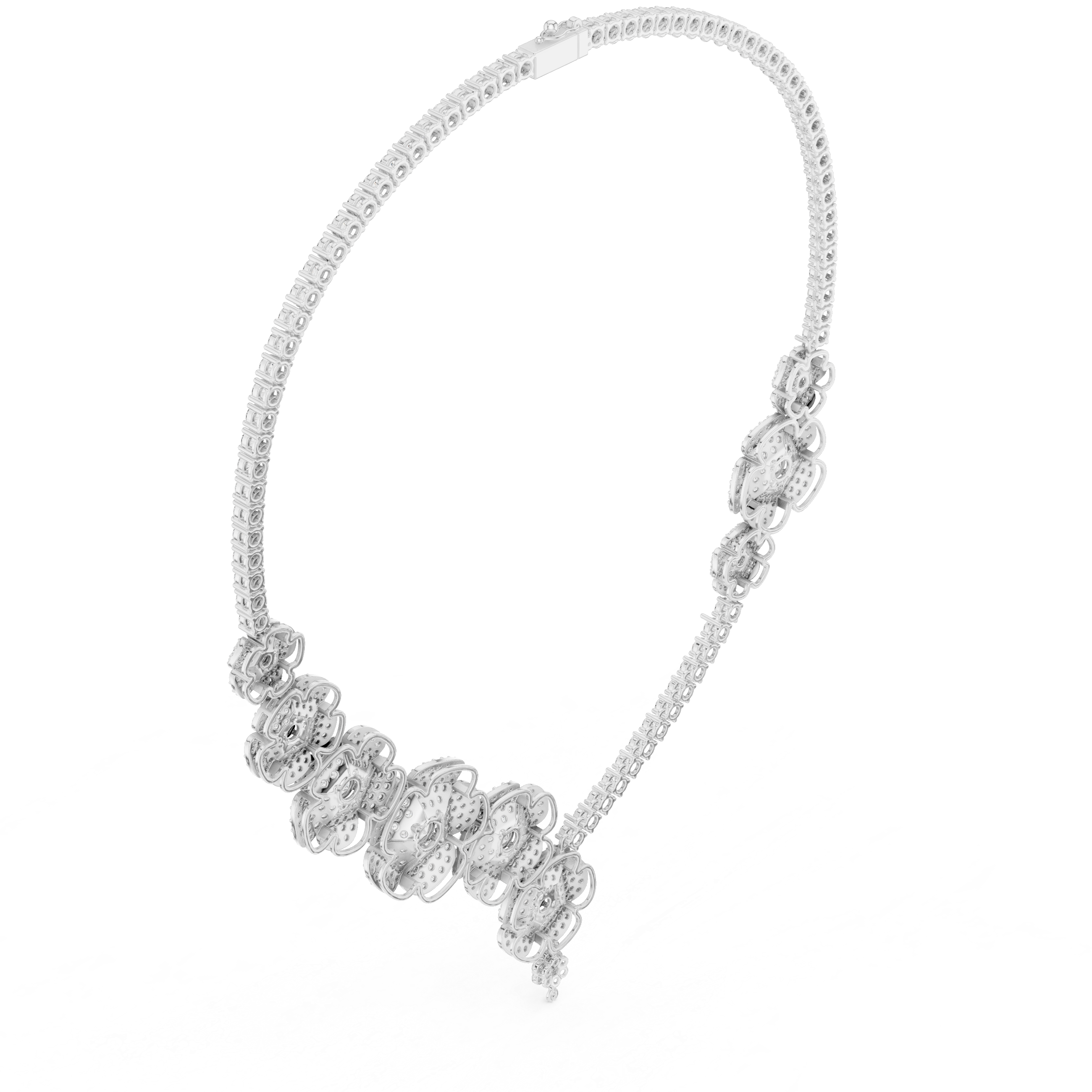 FLORAL NECKLACE DESIGN