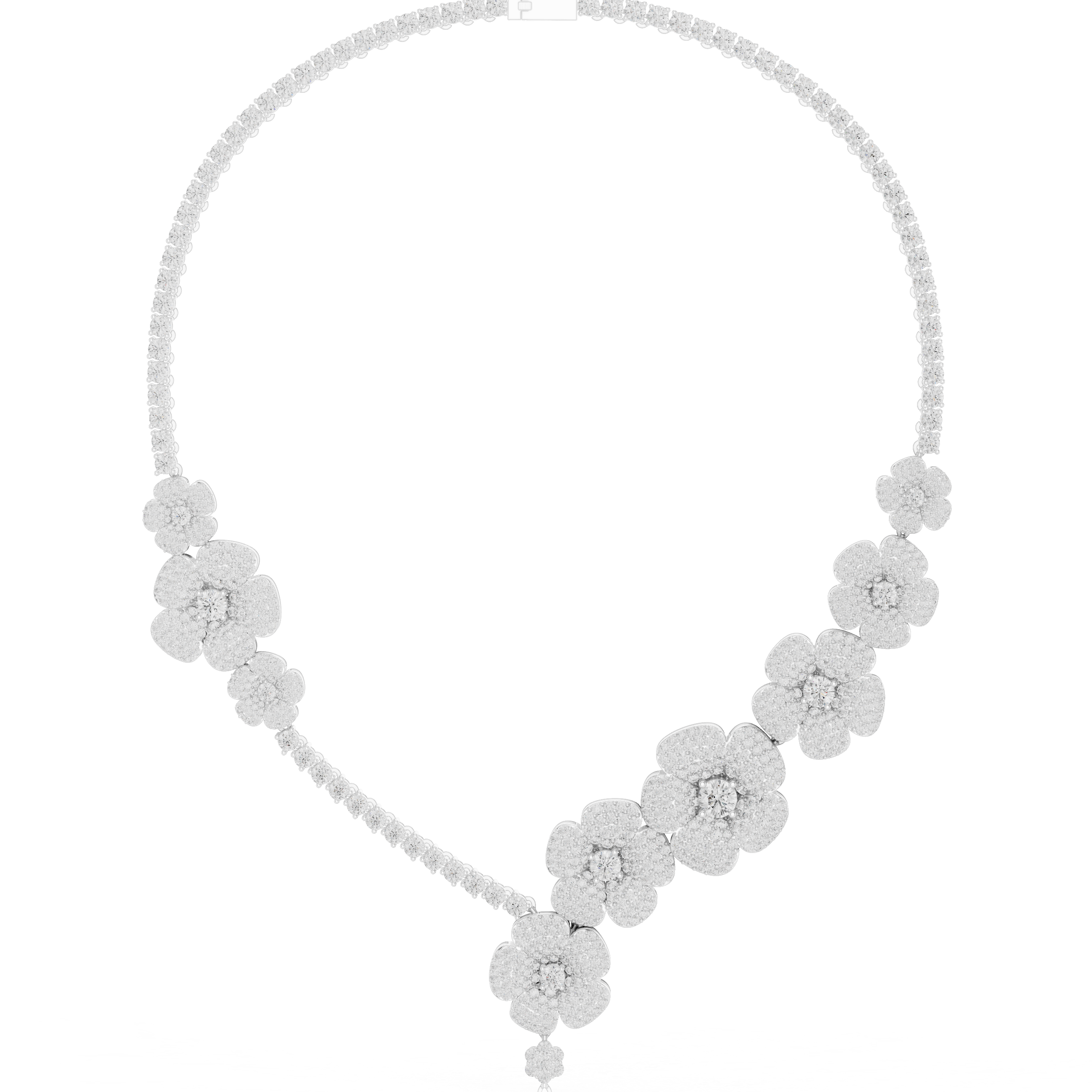 FLORAL NECKLACE DESIGN