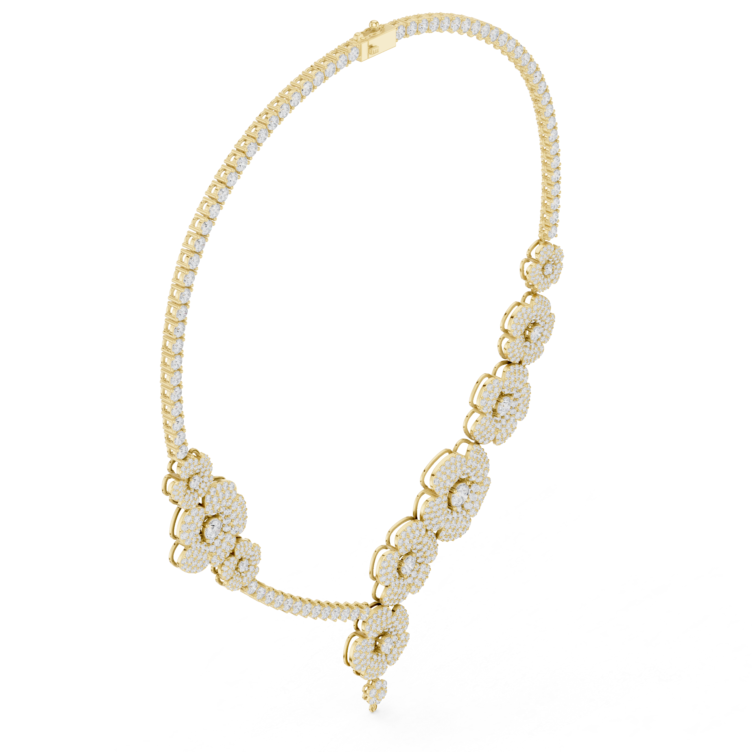 FLORAL NECKLACE DESIGN