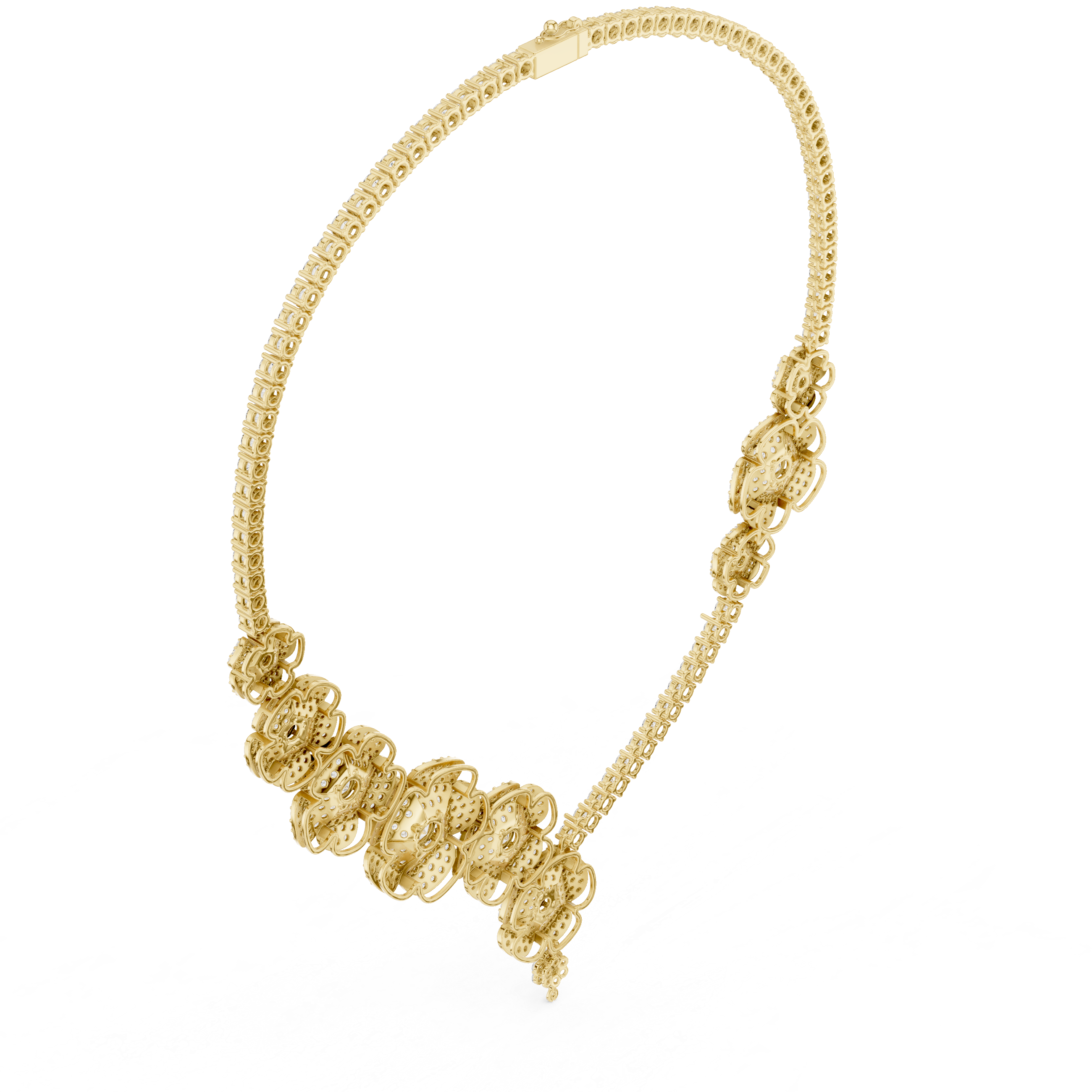 FLORAL NECKLACE DESIGN