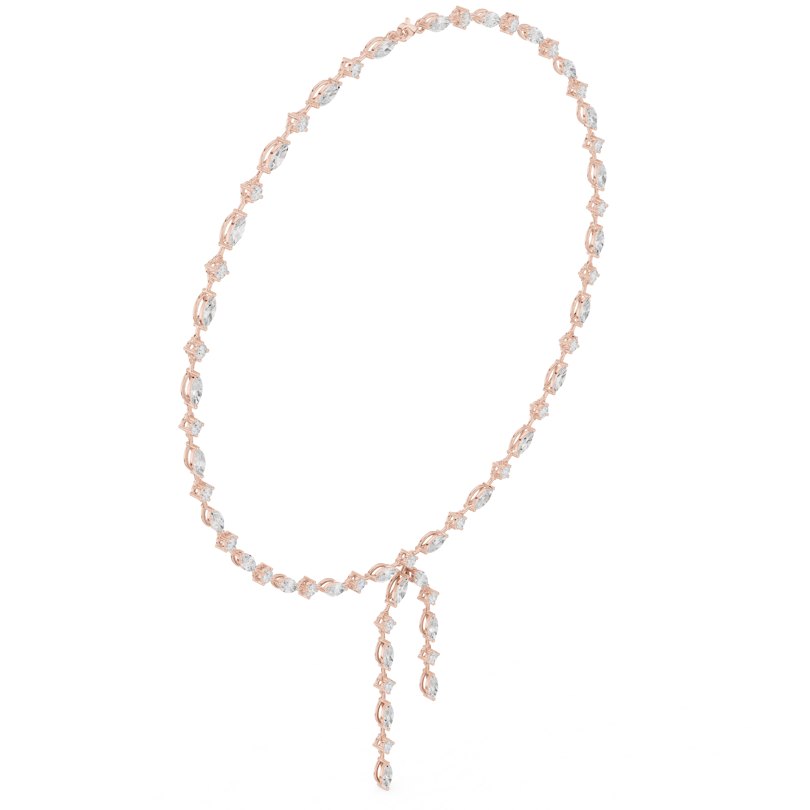 UNIQUE MARQUISE AND ROUND DESIGN