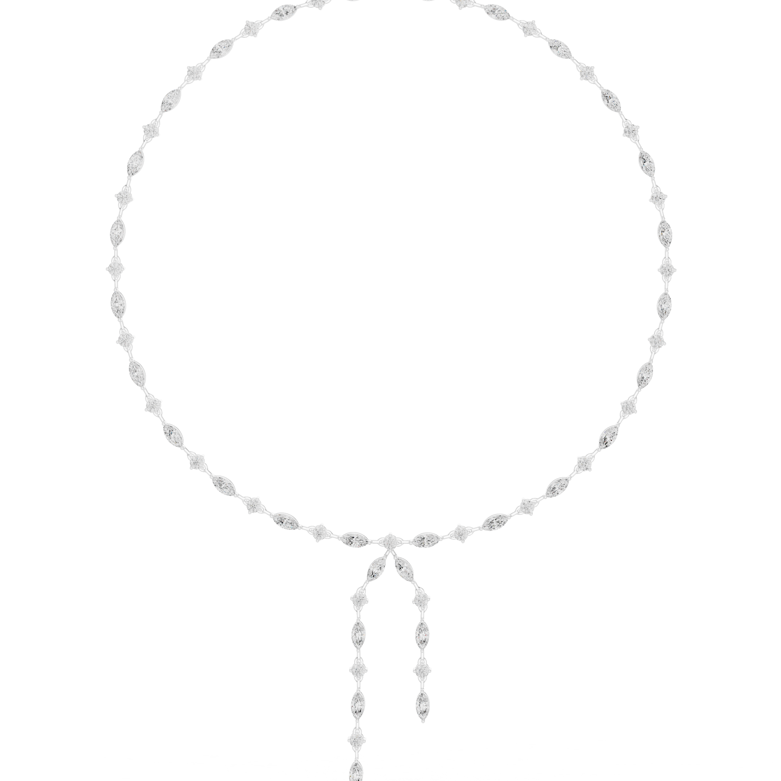 UNIQUE MARQUISE AND ROUND DESIGN