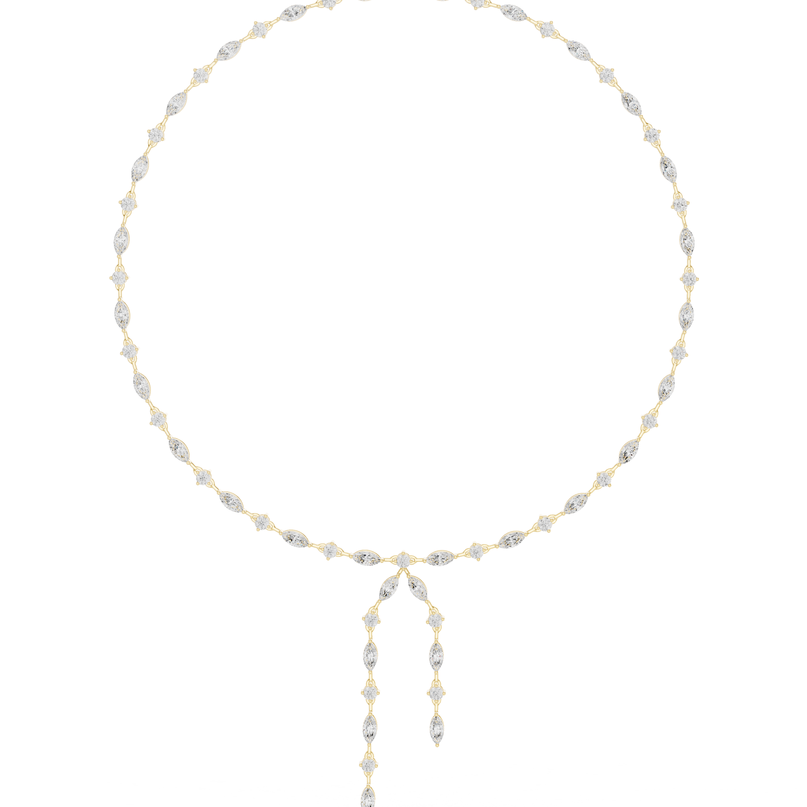UNIQUE MARQUISE AND ROUND DESIGN