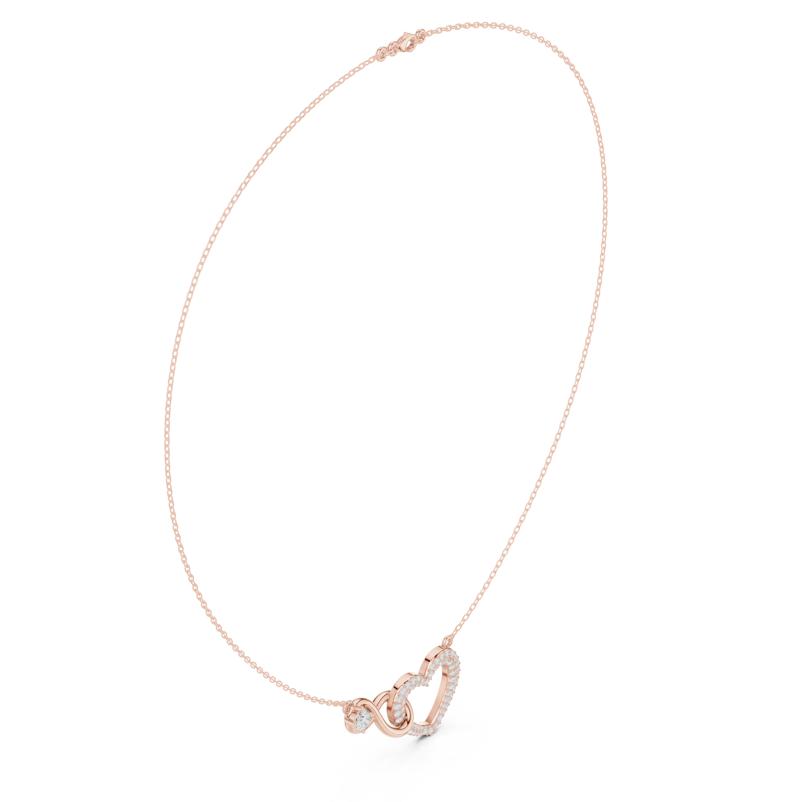 INFINITY HEART PENDANT