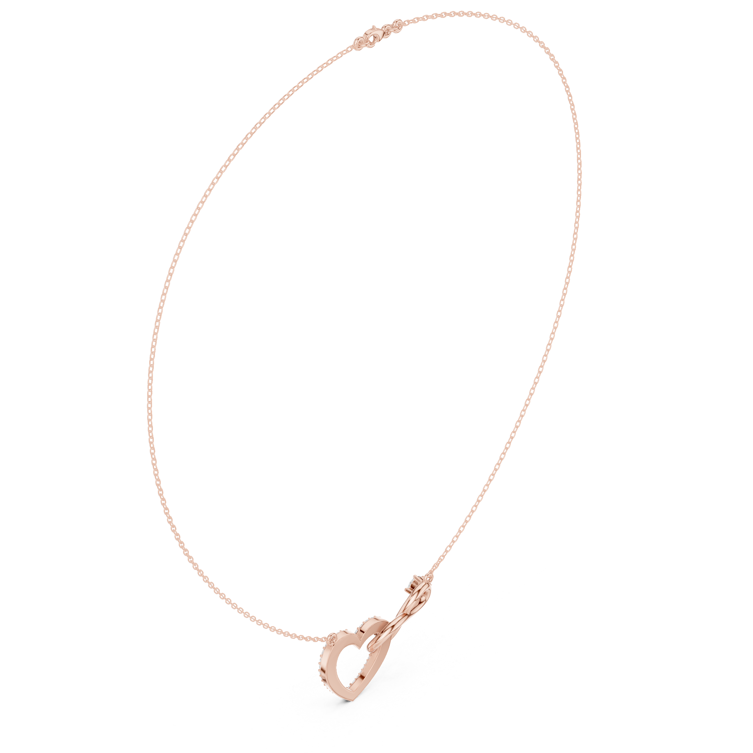 INFINITY HEART PENDANT