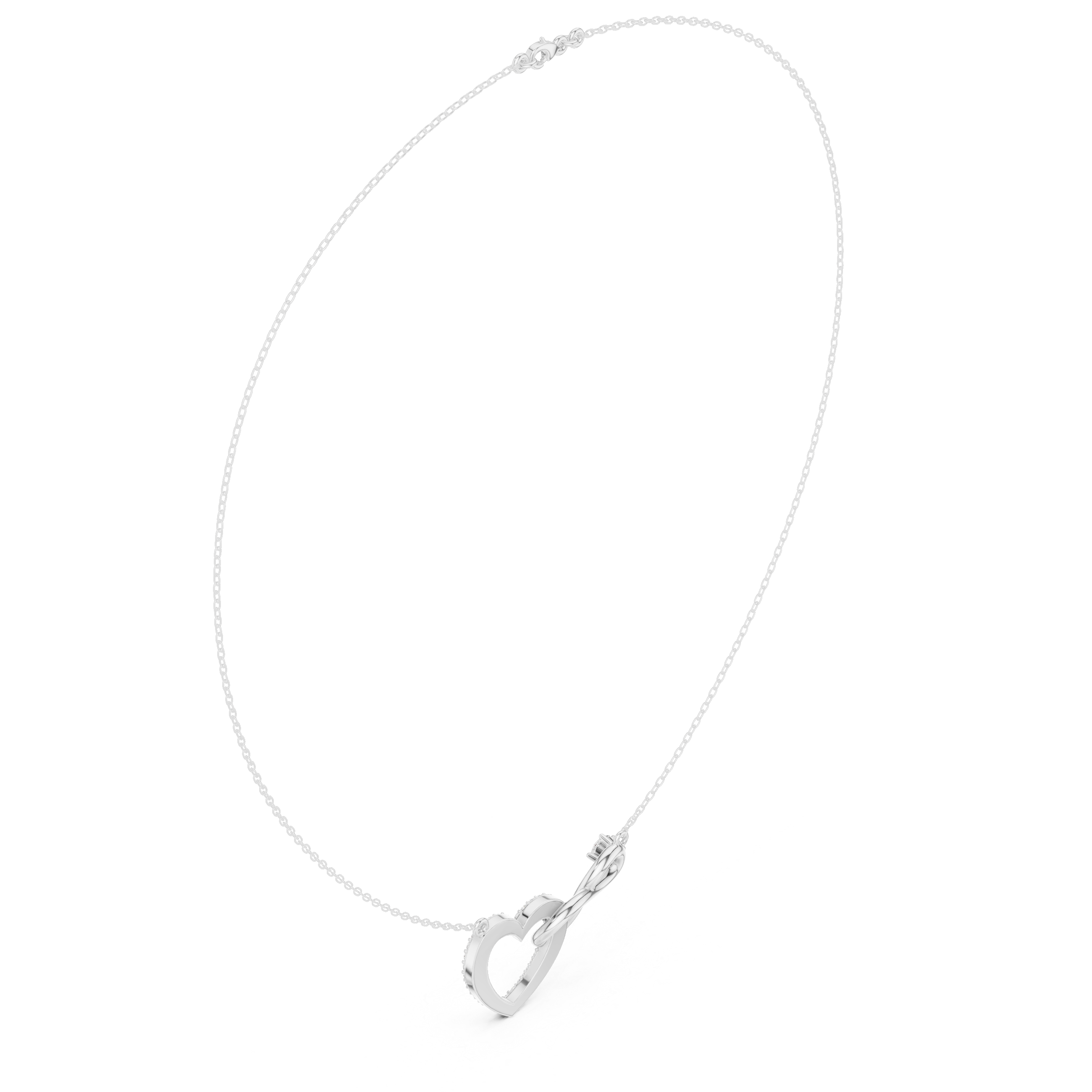 INFINITY HEART PENDANT