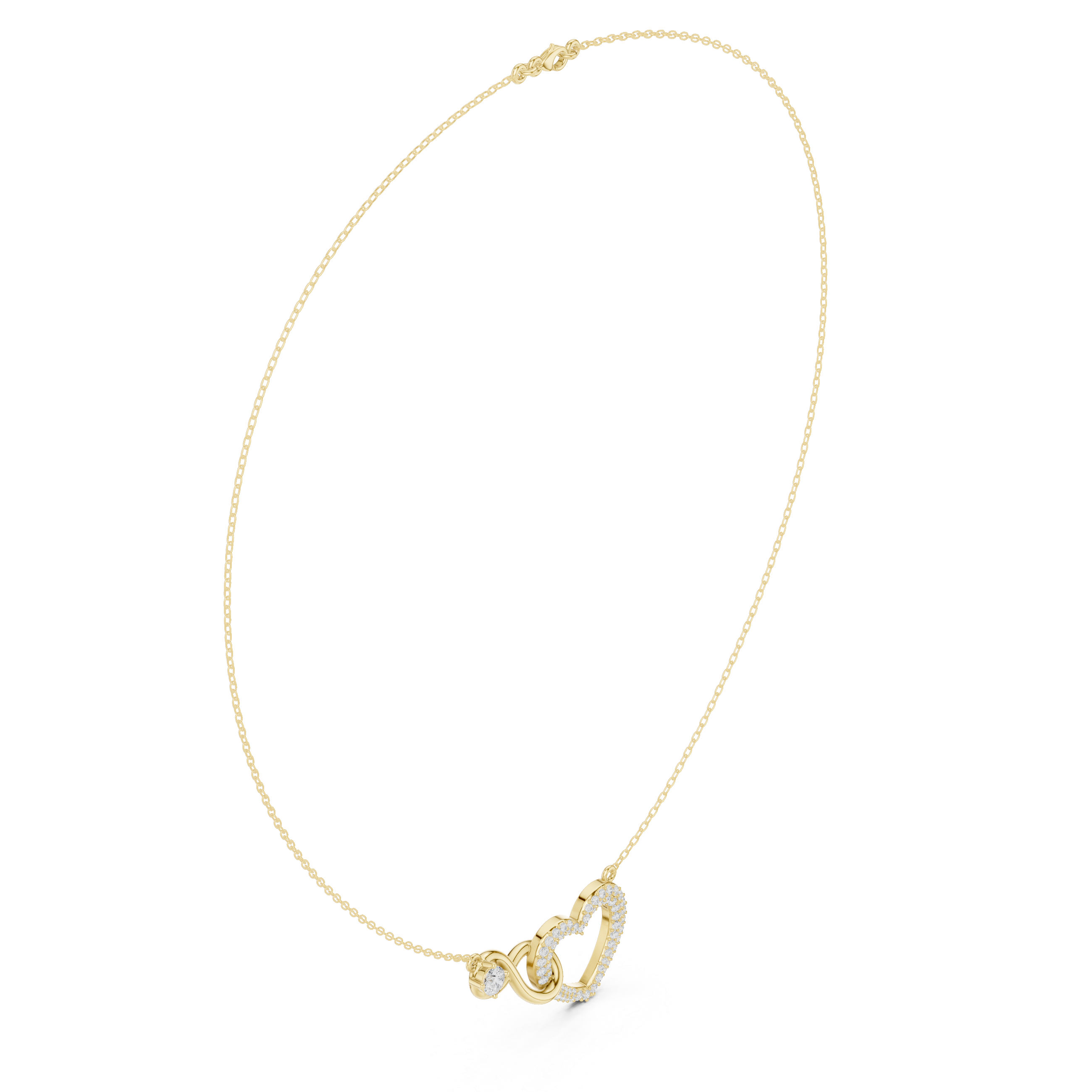 INFINITY HEART PENDANT