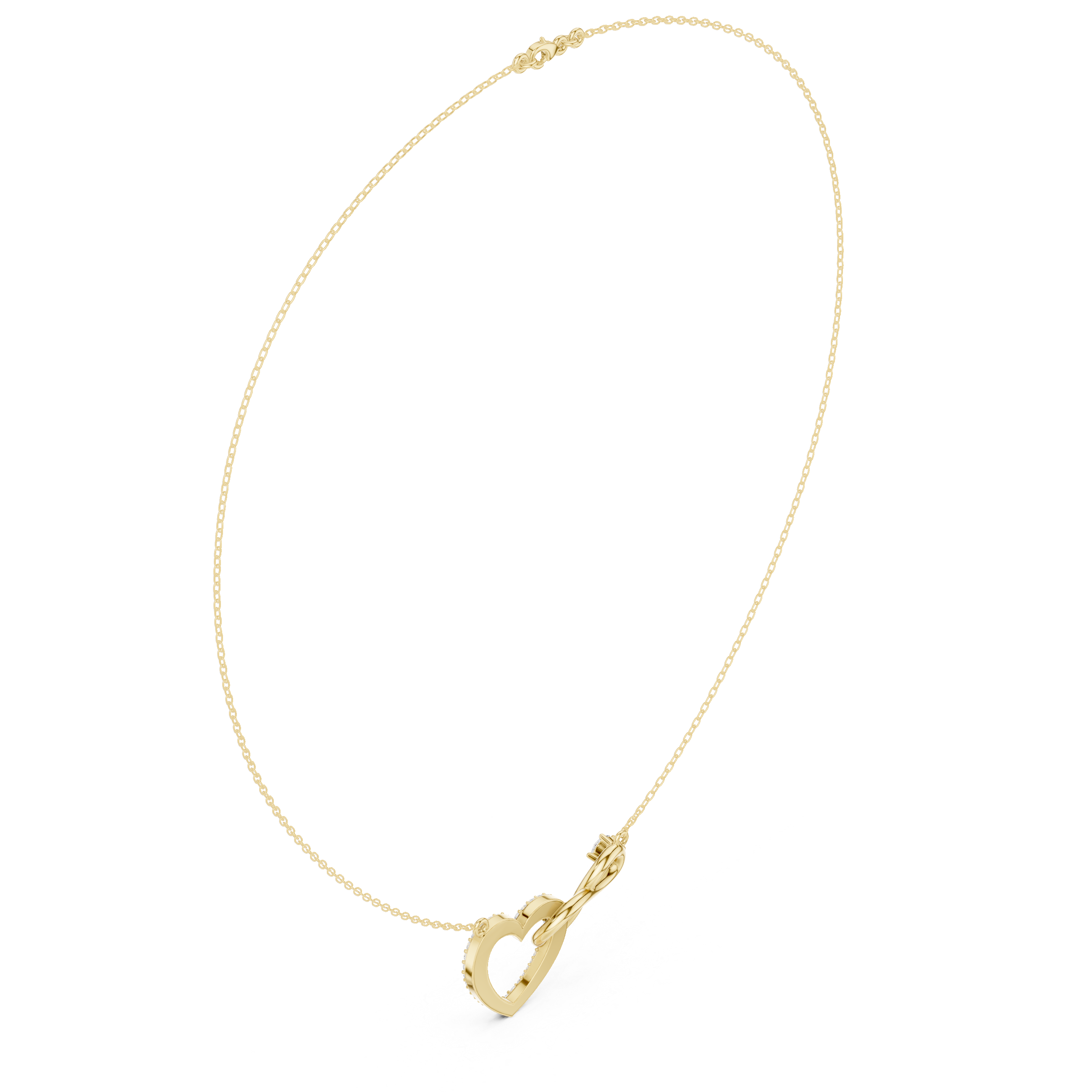 INFINITY HEART PENDANT