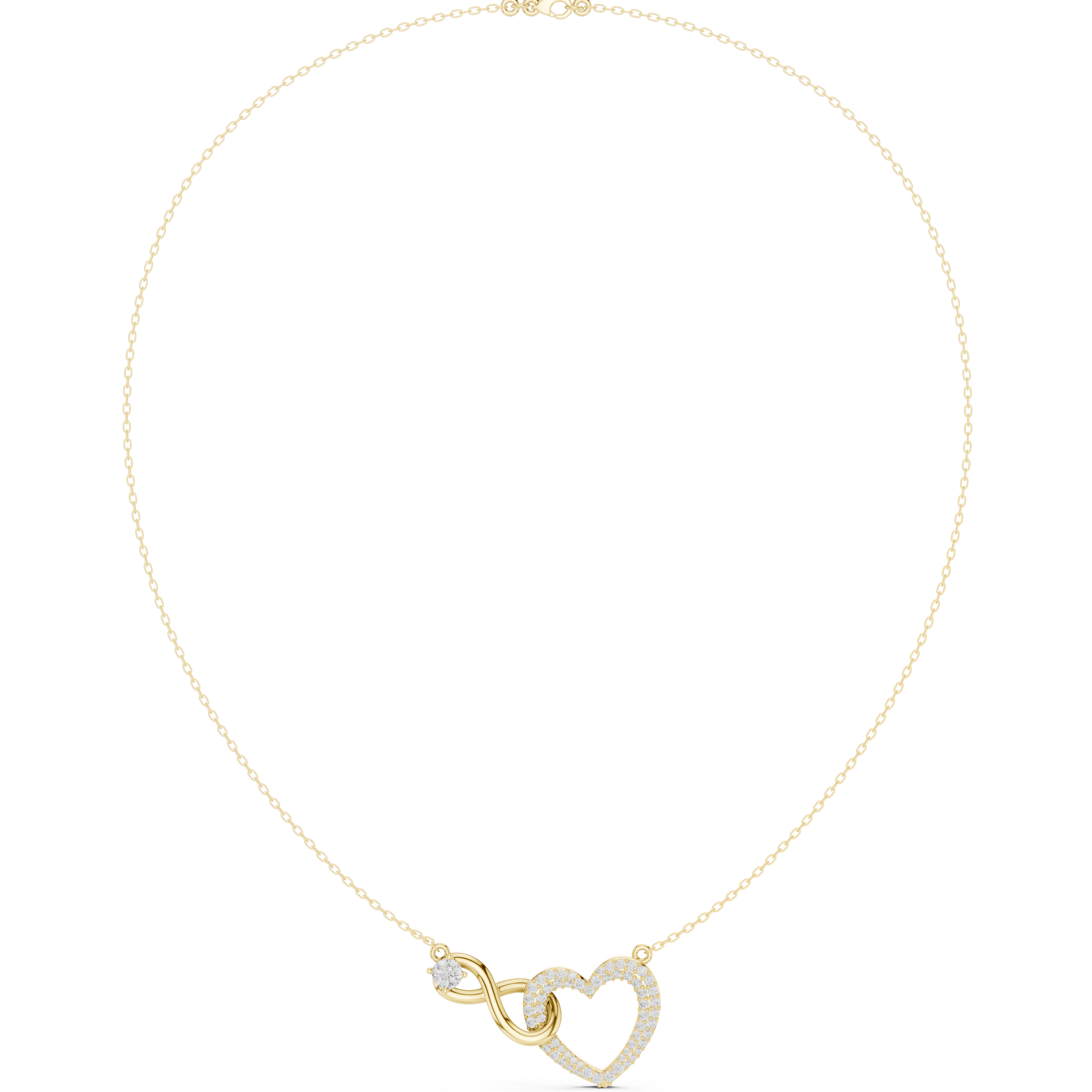 INFINITY HEART PENDANT