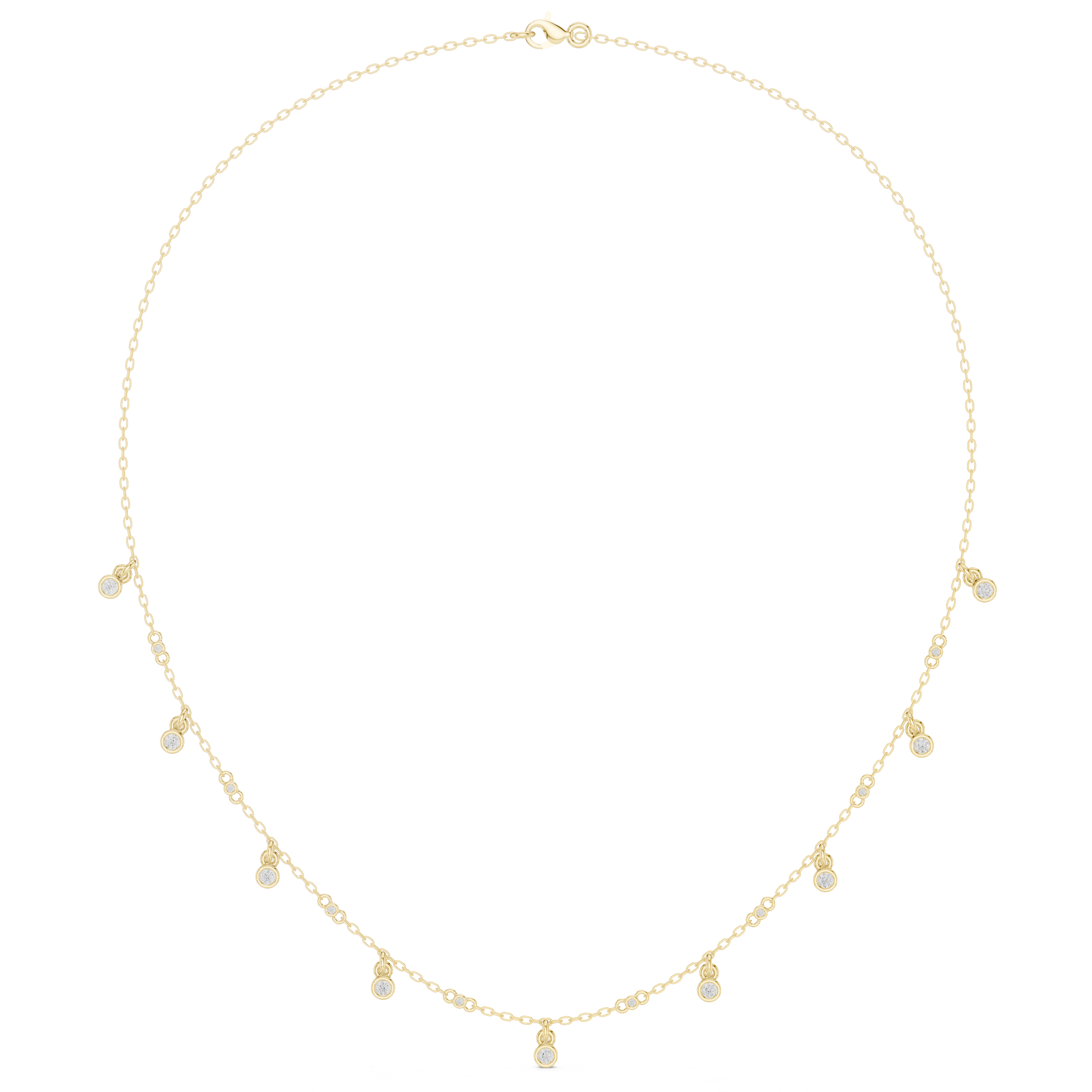 HANGING DIAMOND CHAIN