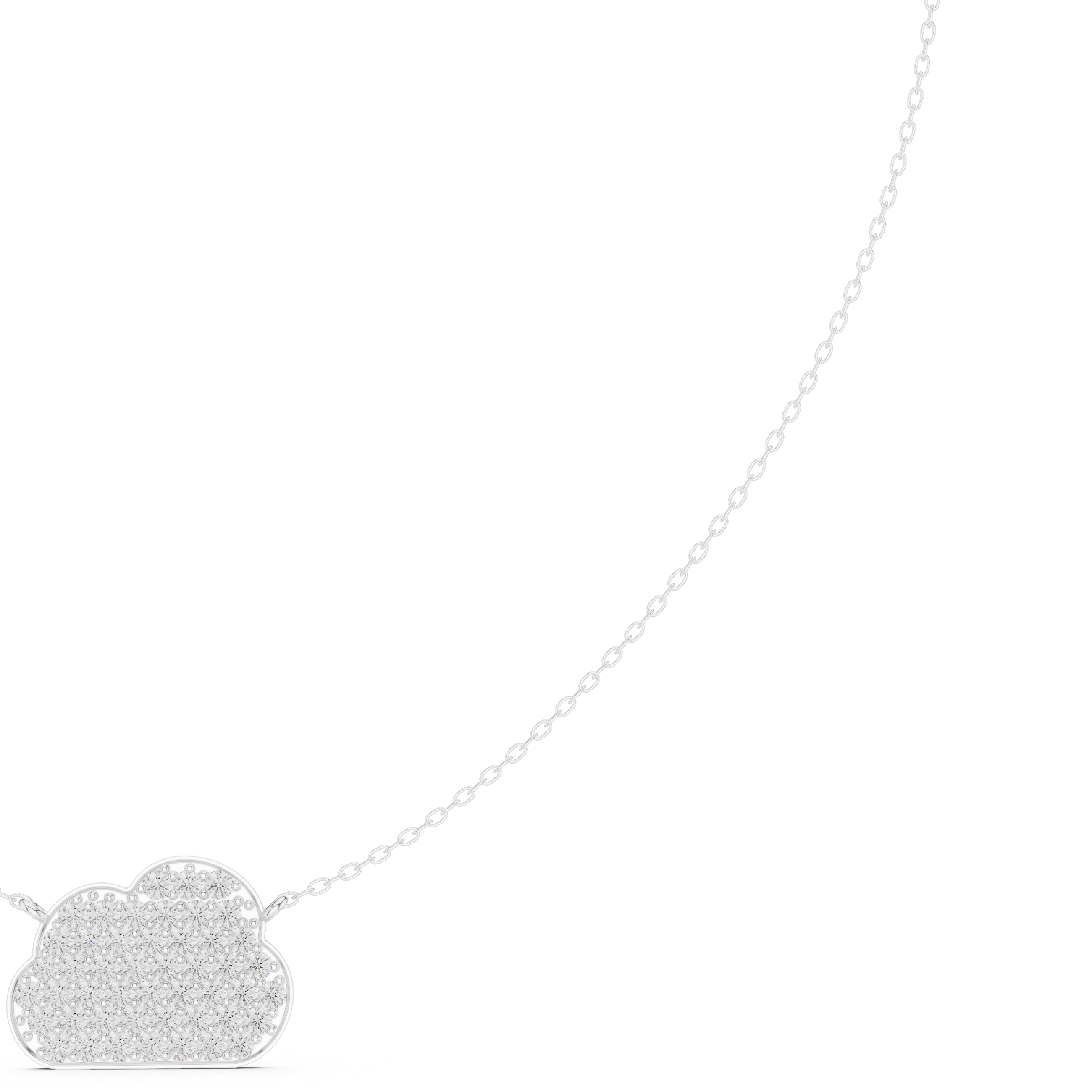 CLOWD SHAPE PENDANT