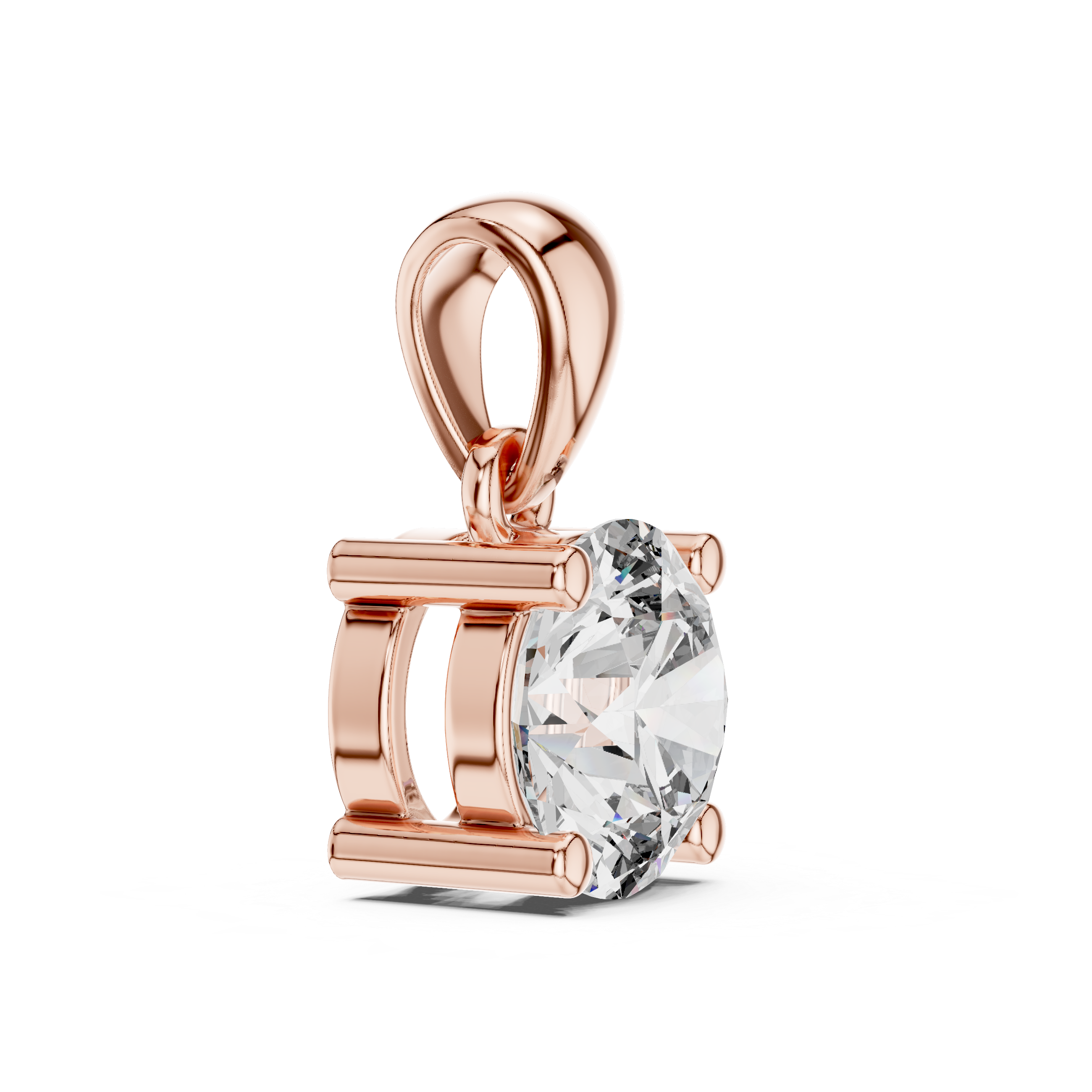 1CT ROUND PENDANT