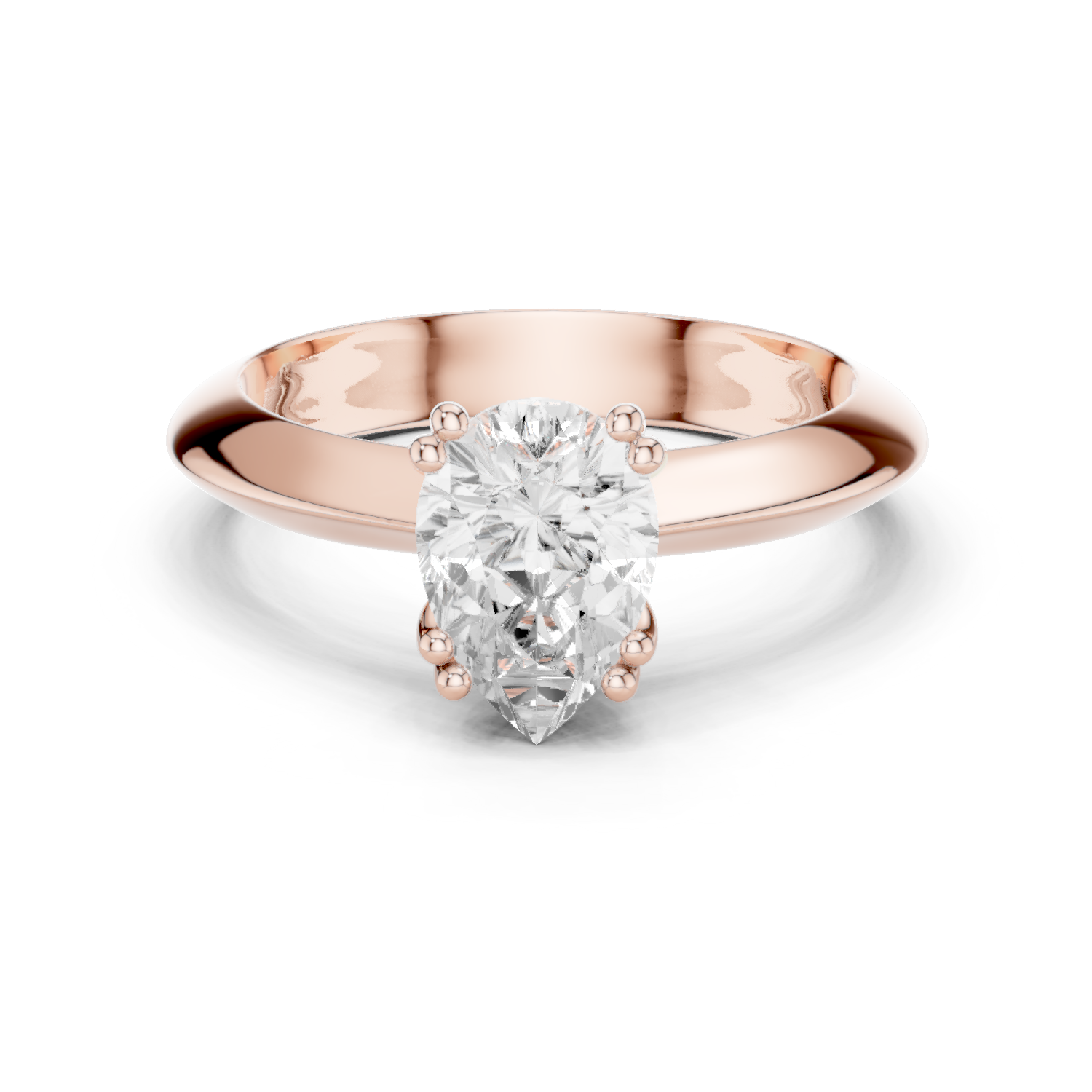 Celeste Pear Cut Diamond Ring