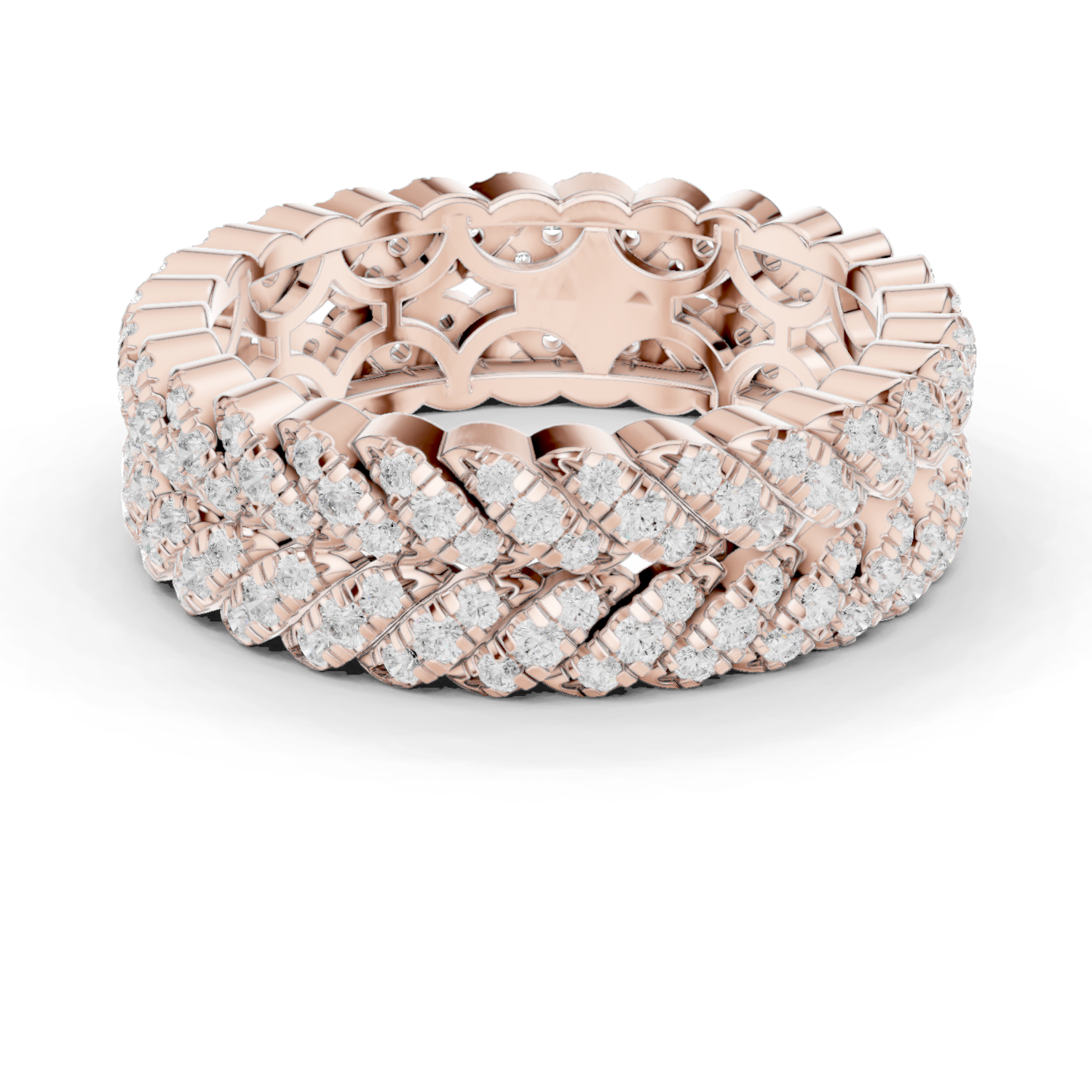 Imperial Weave Diamond Band