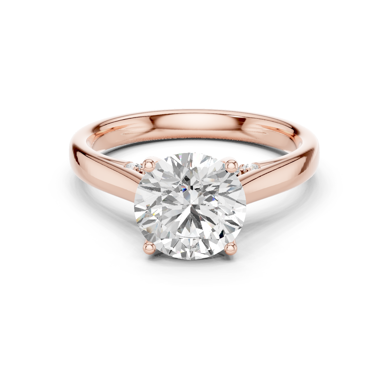 Aurevia Round Diamond Ring