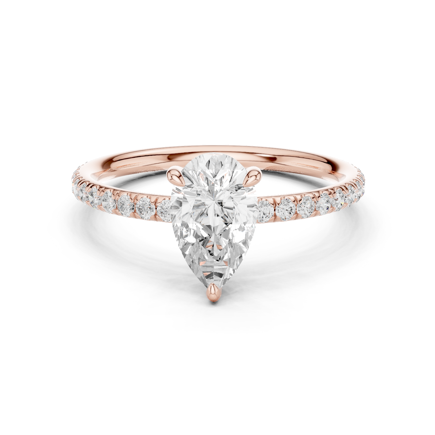 Elyssia Pear Engagement Ring