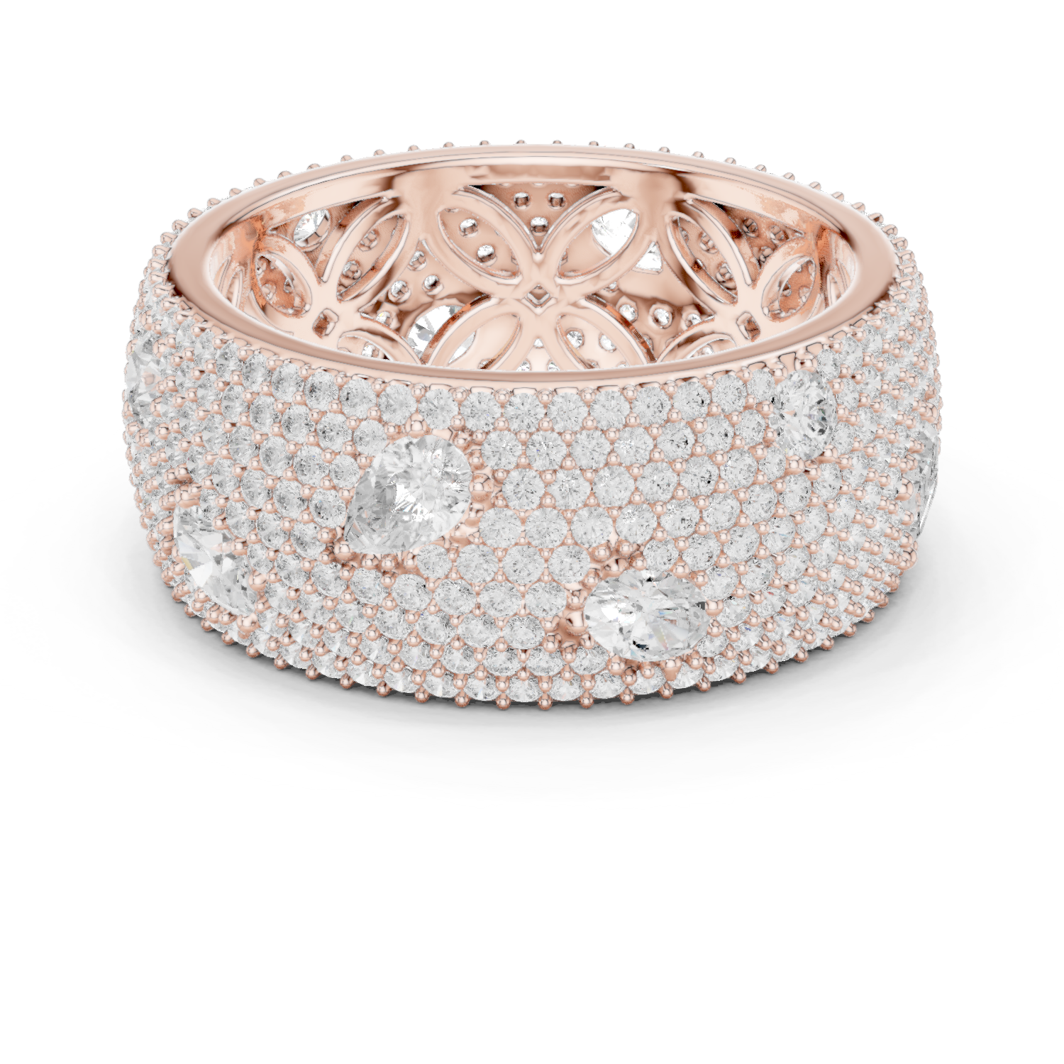 tarlight Pavé Band – Elegant, luxurious, and memorable.