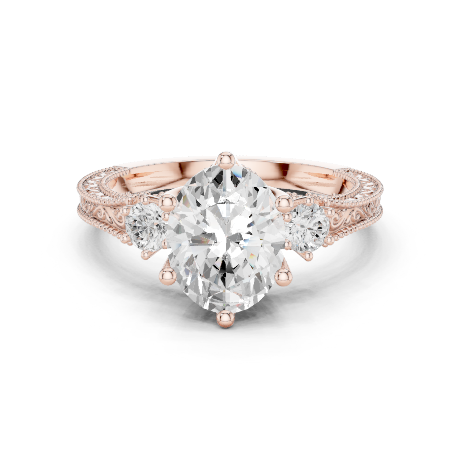 2ct Oval Élan Ring