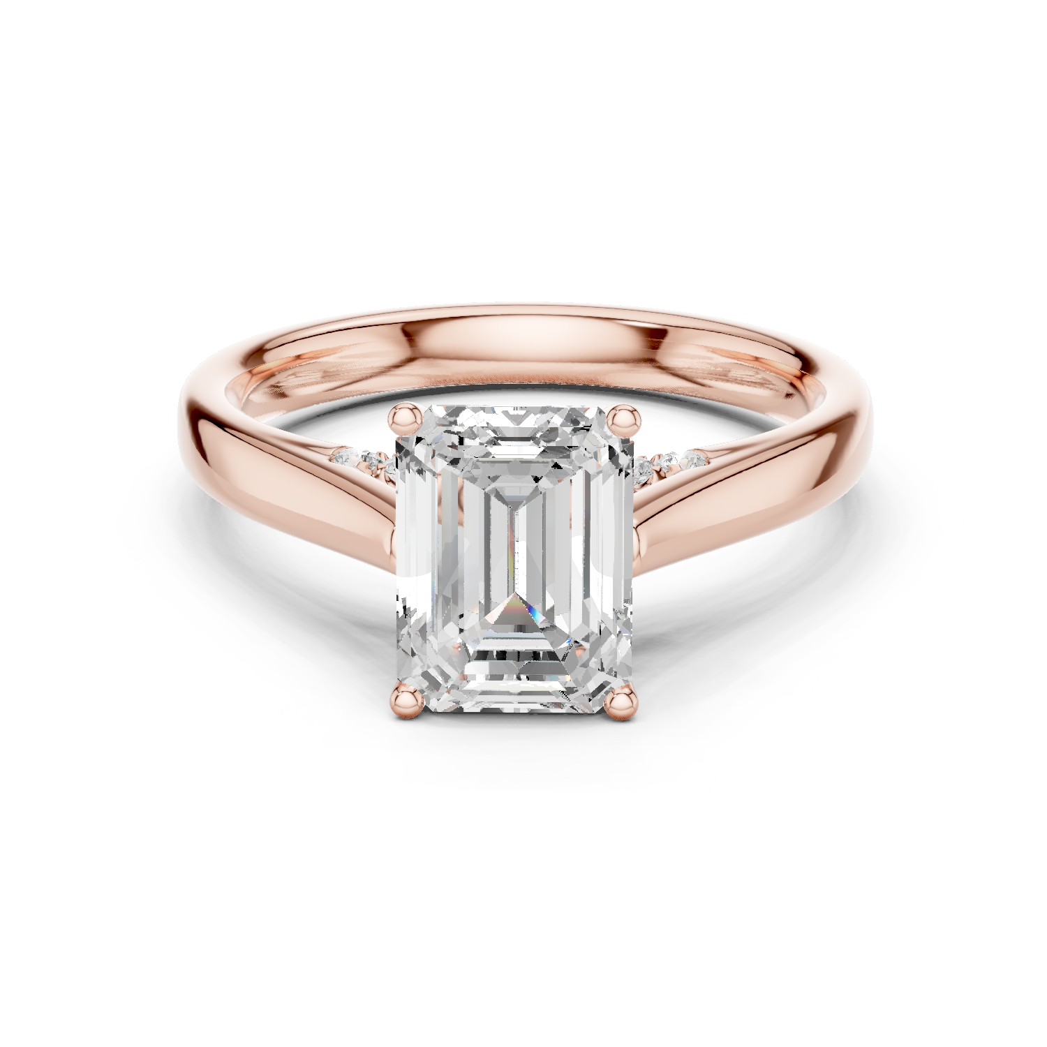 Elysian Emerald Diamond Ring