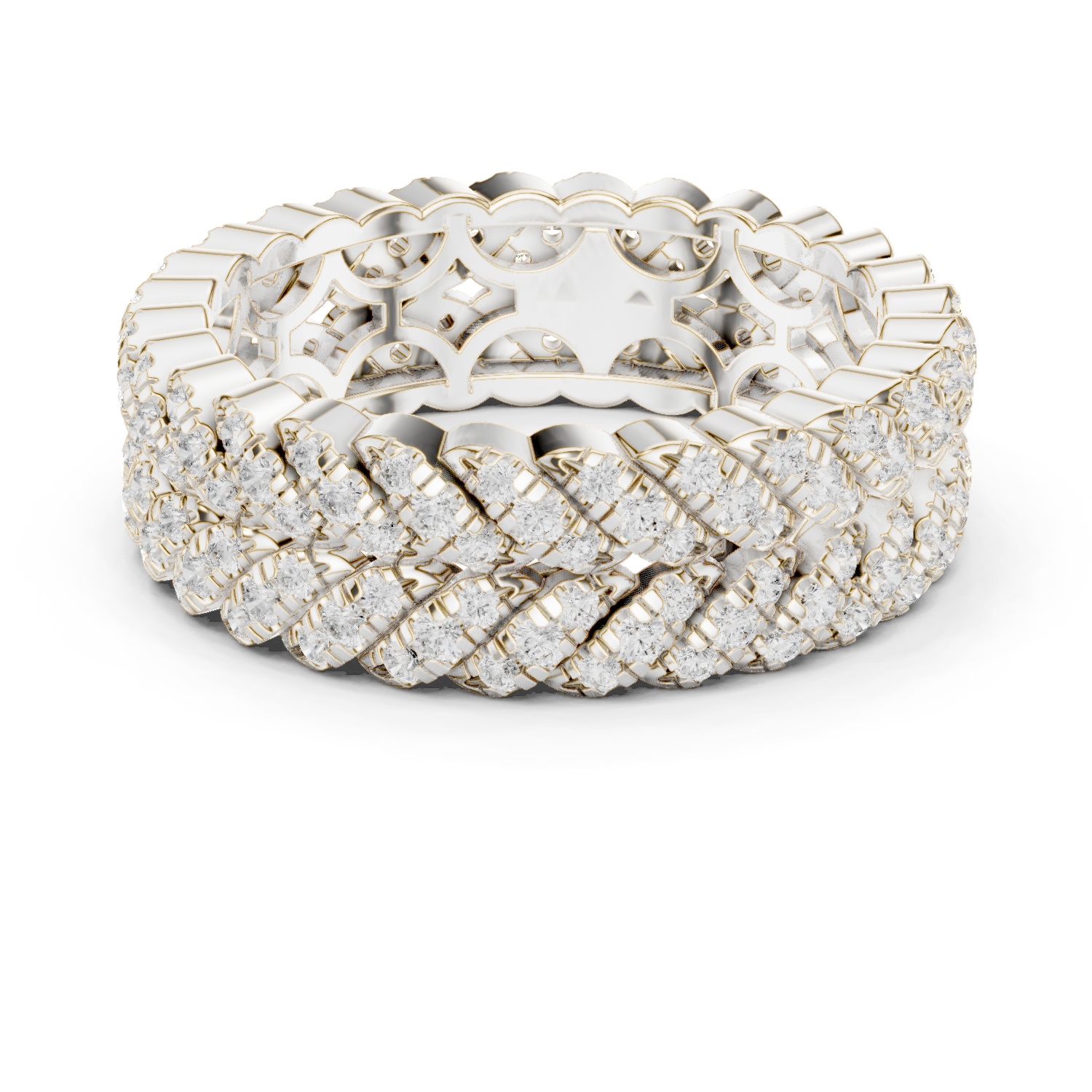 Imperial Weave Diamond Band