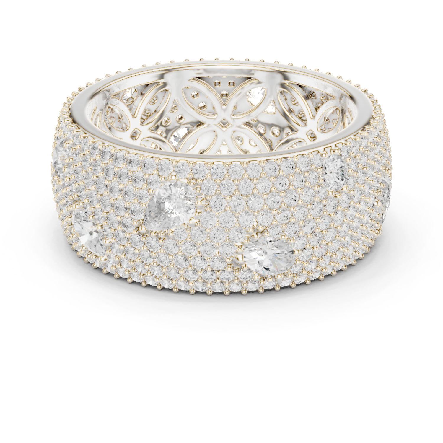 tarlight Pavé Band – Elegant, luxurious, and memorable.