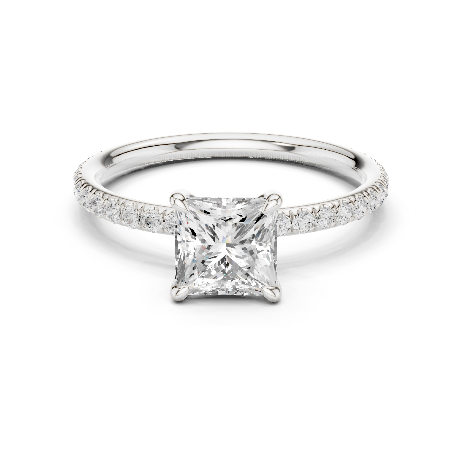 Zephira Princess Diamond Ring