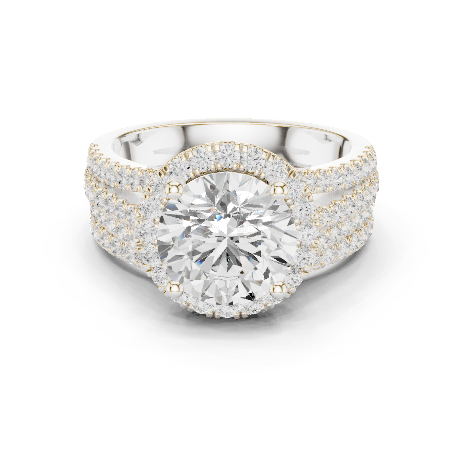 Aurora Royale Halo Ring