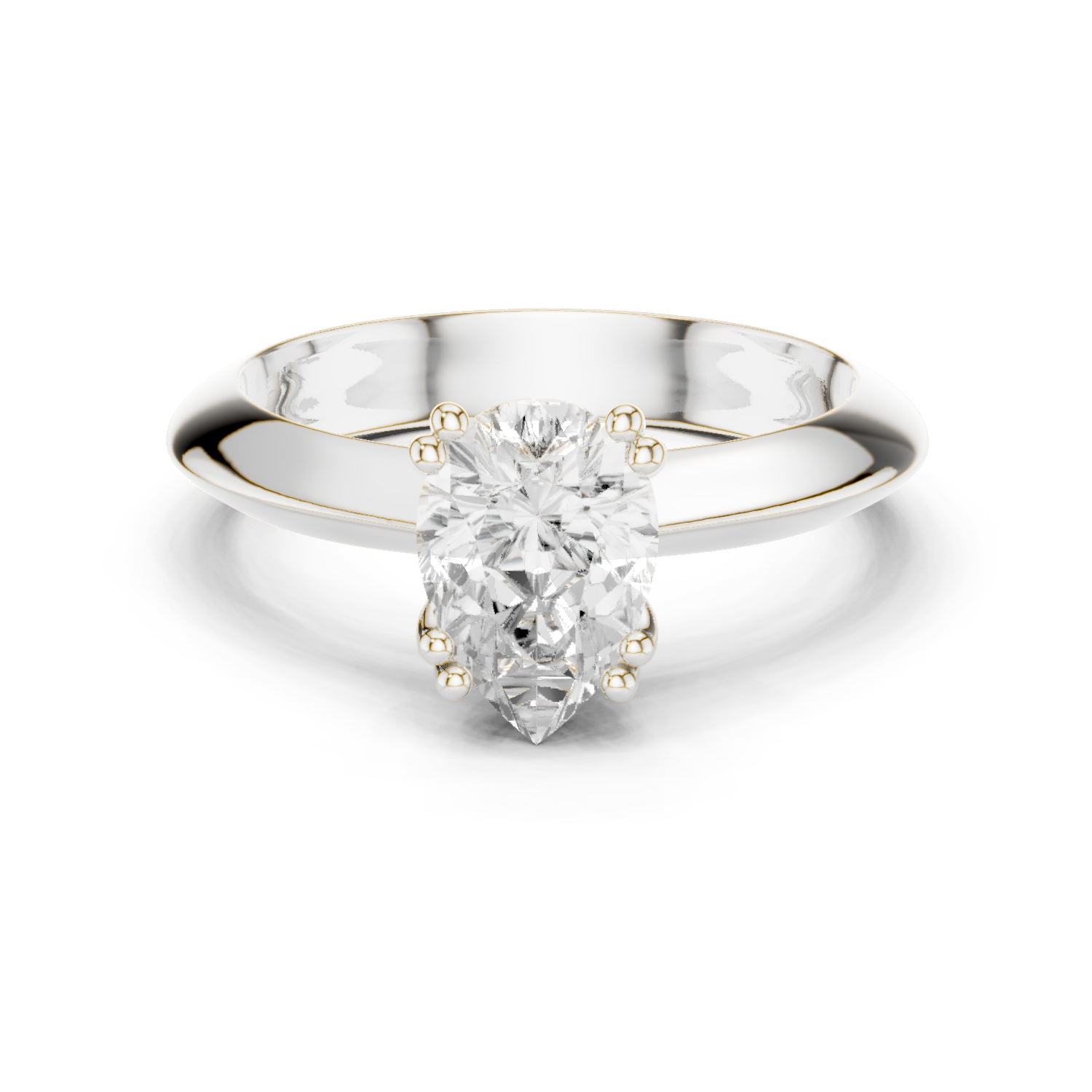 Celeste Pear Cut Diamond Ring
