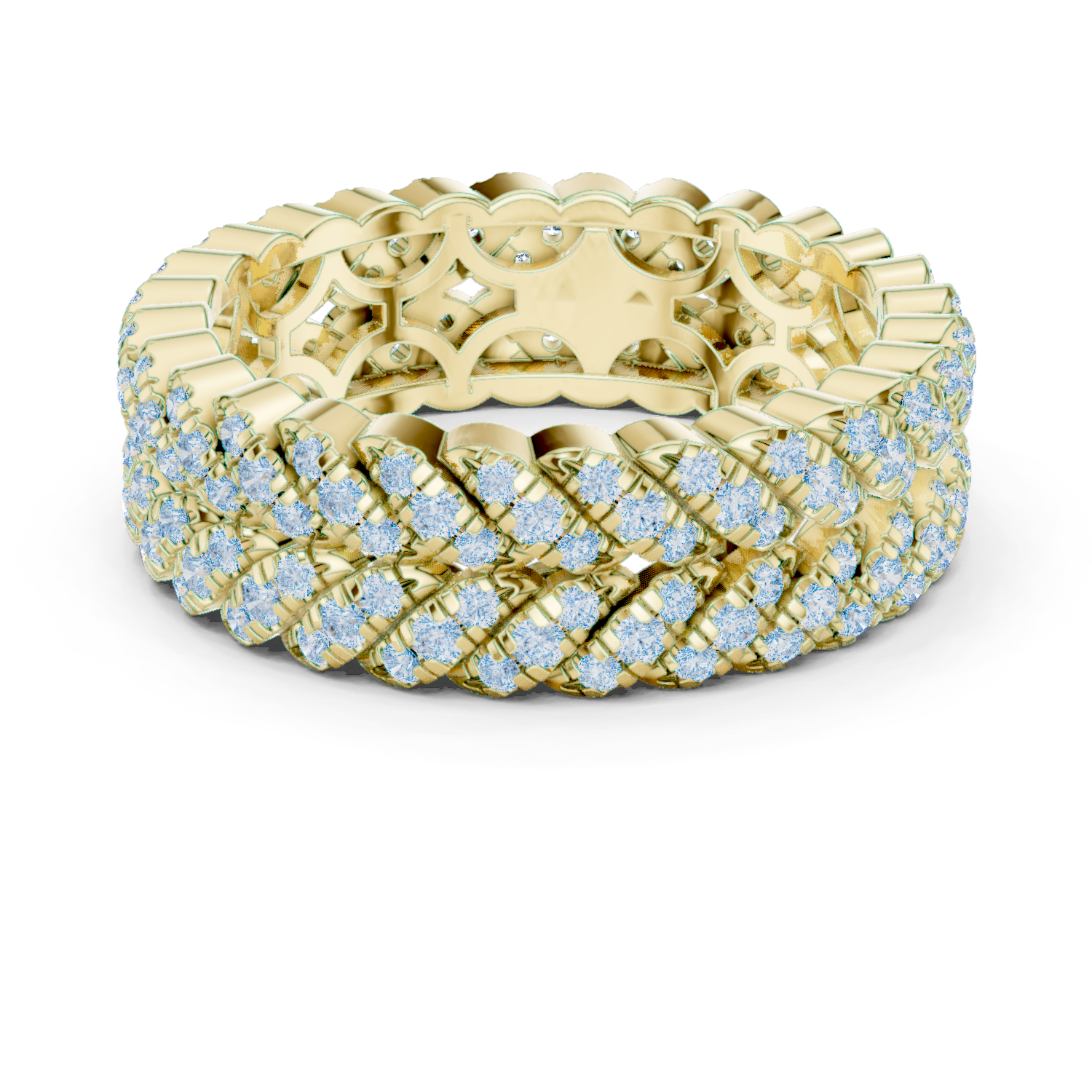 Imperial Weave Diamond Band