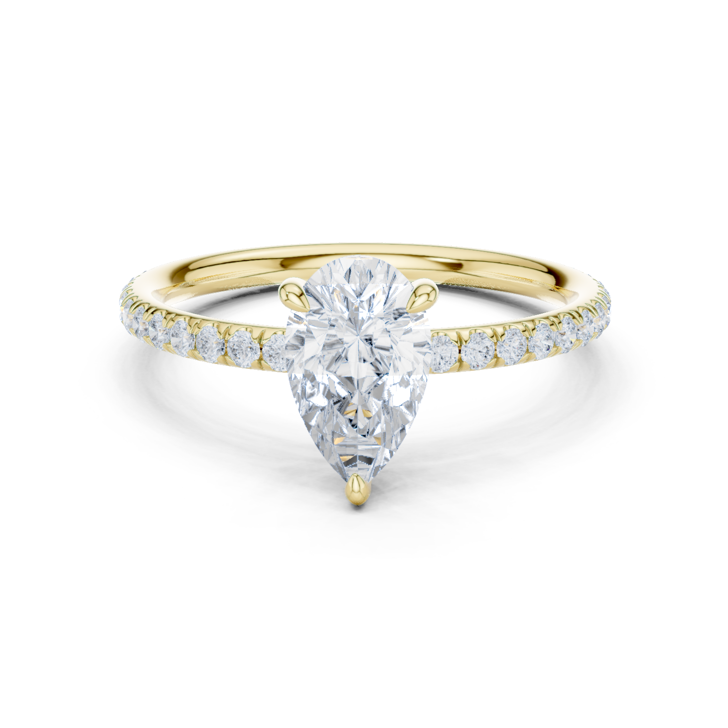 Elyssia Pear Engagement Ring