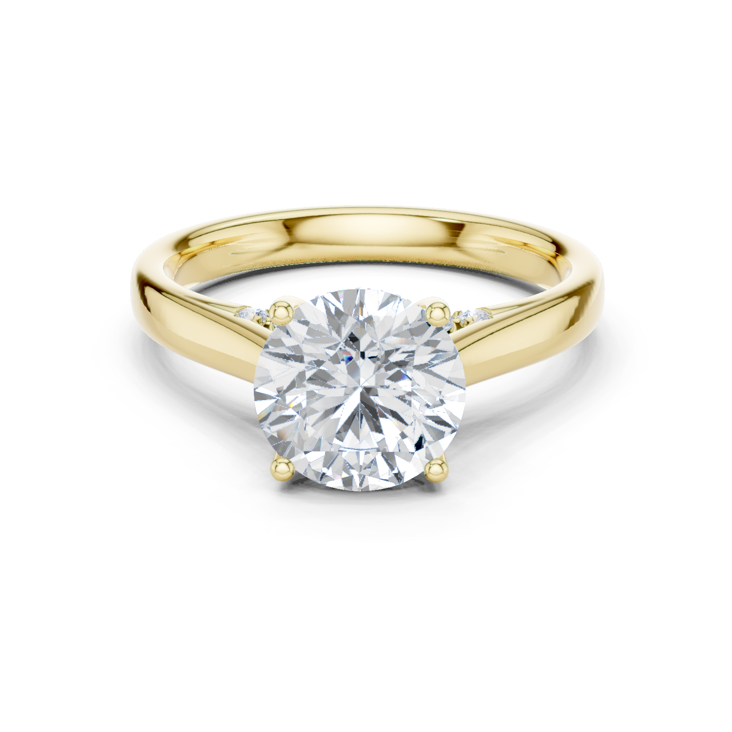 Aurevia Round Diamond Ring