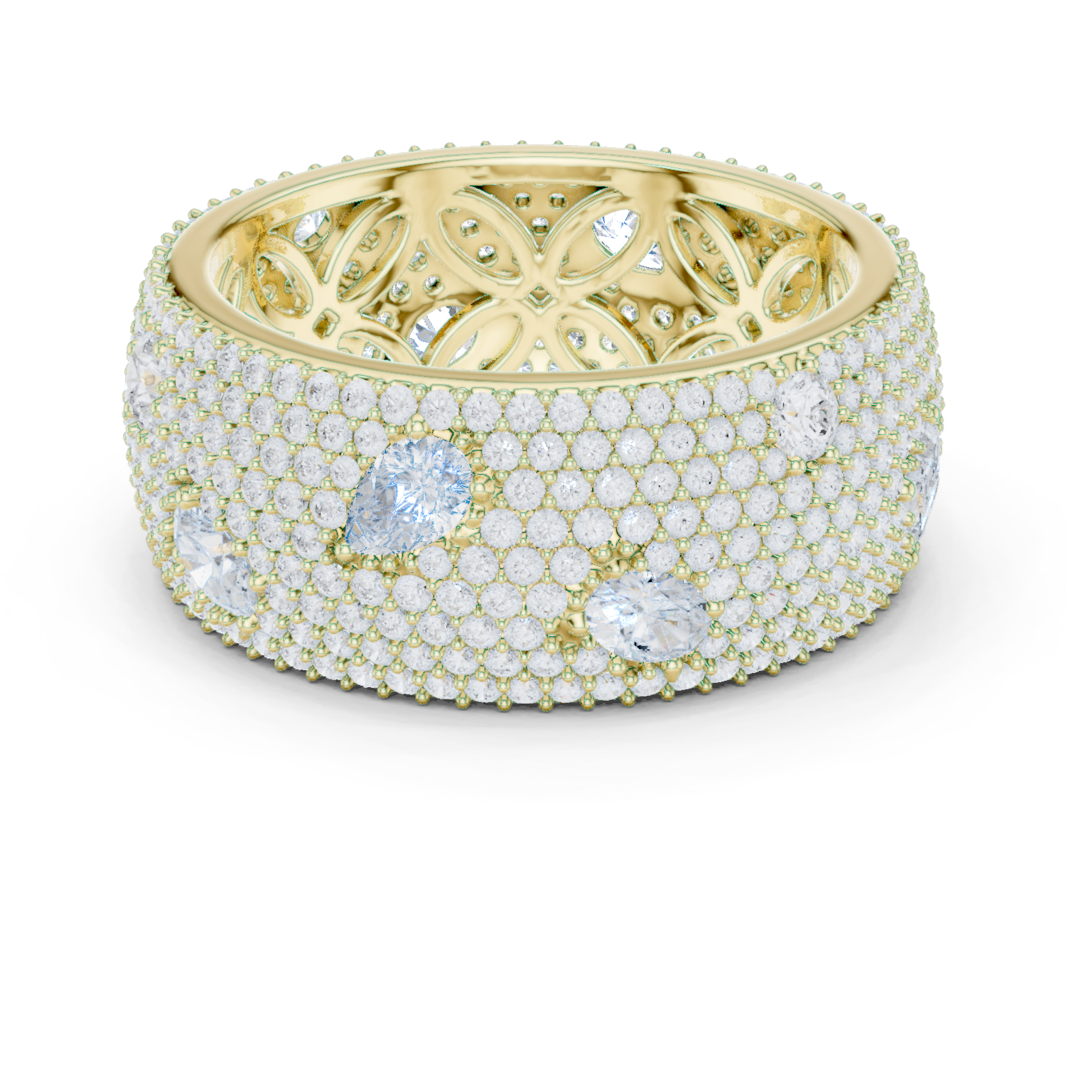 tarlight Pavé Band – Elegant, luxurious, and memorable.