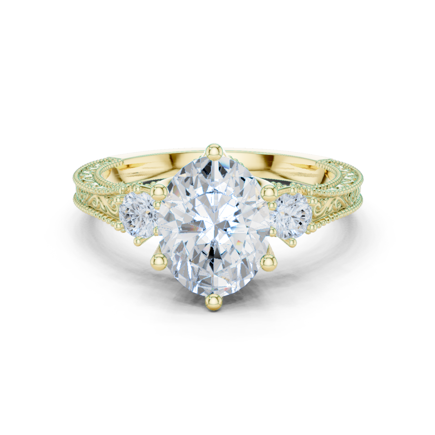 2ct Oval Élan Ring