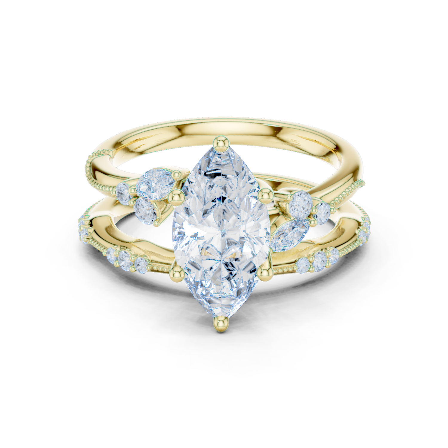 Étoile Marquise Ring