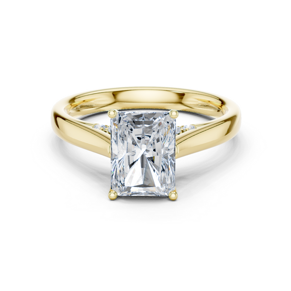 Aurevon Radiant Diamond Ring