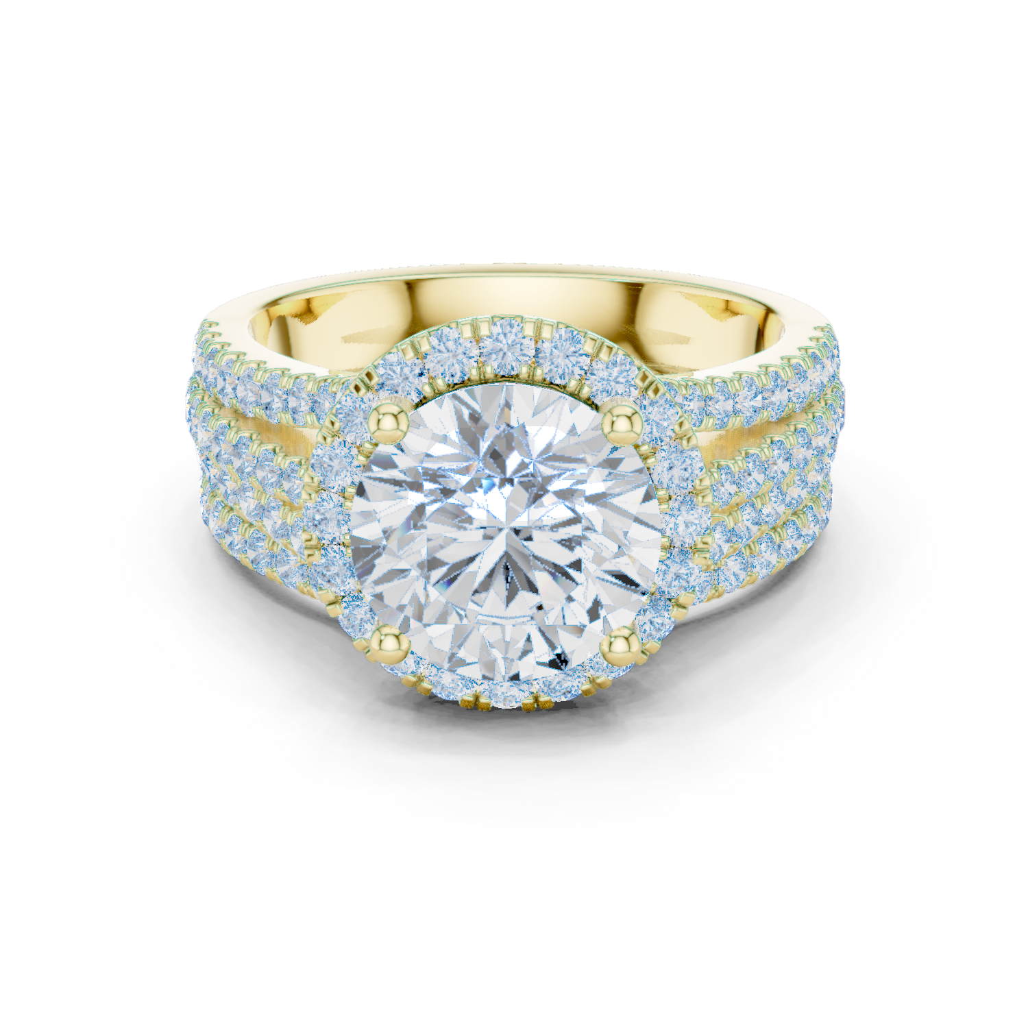 Aurora Royale Halo Ring