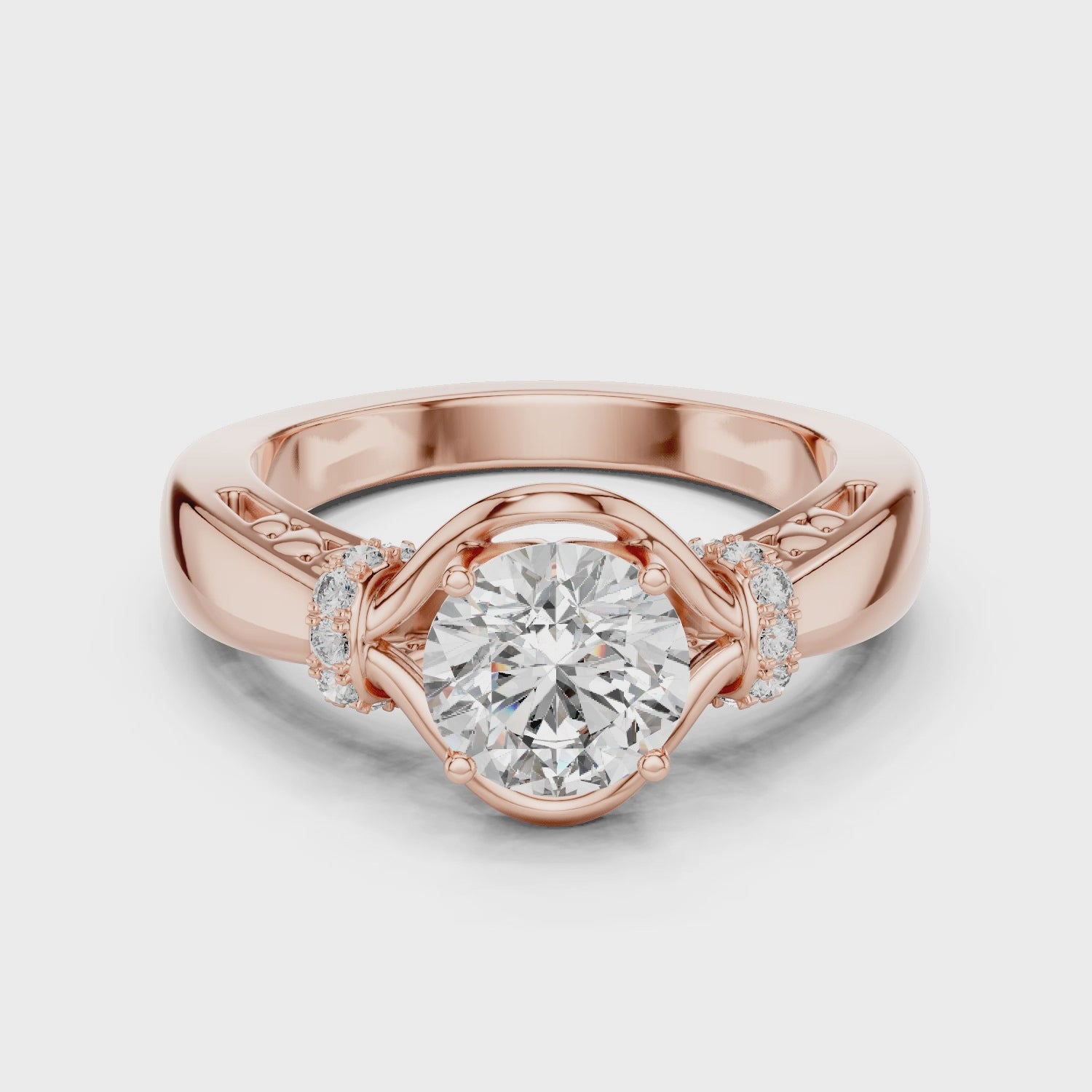 1CT SOLITAIRE UNIQUE RINGS