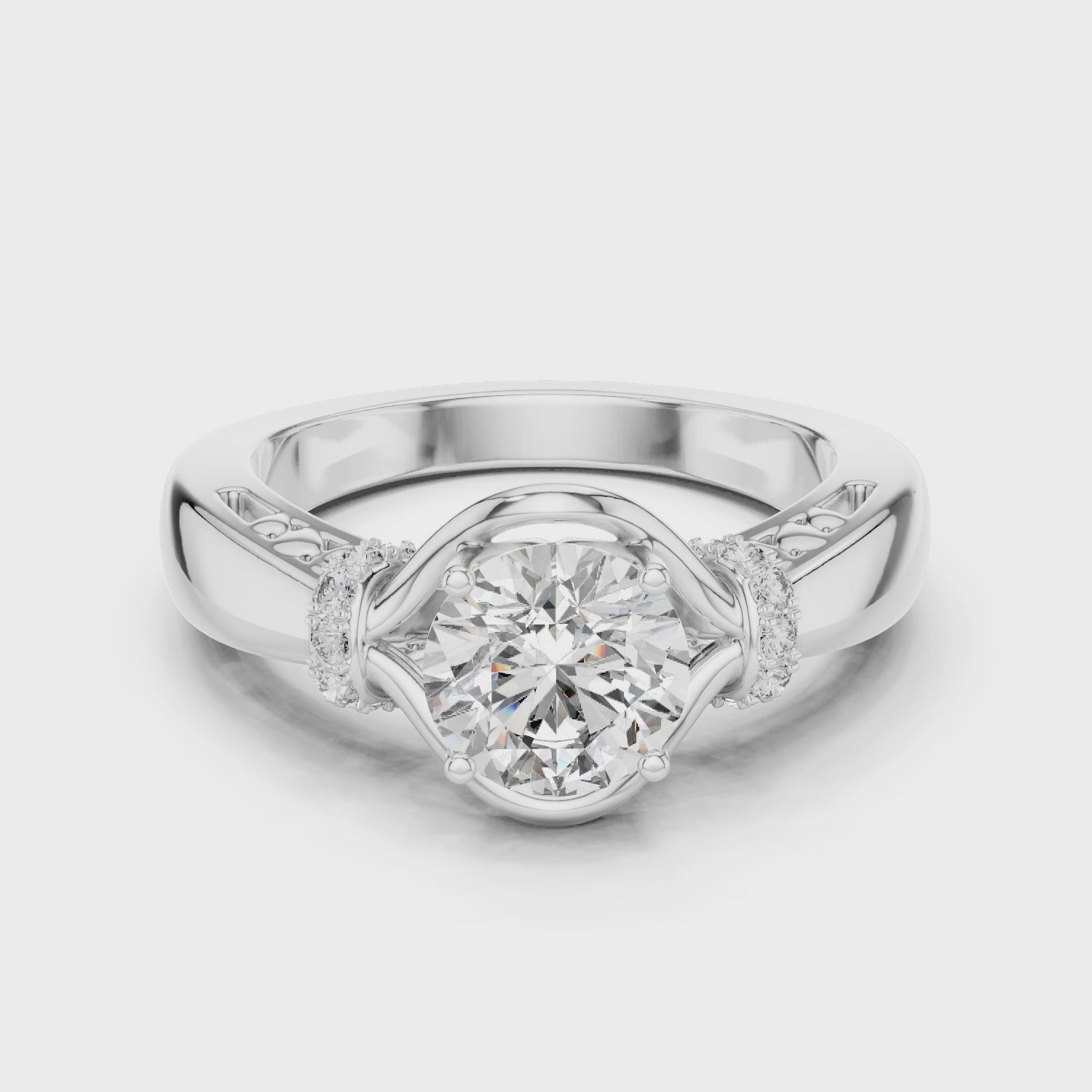 1CT SOLITAIRE UNIQUE RINGS