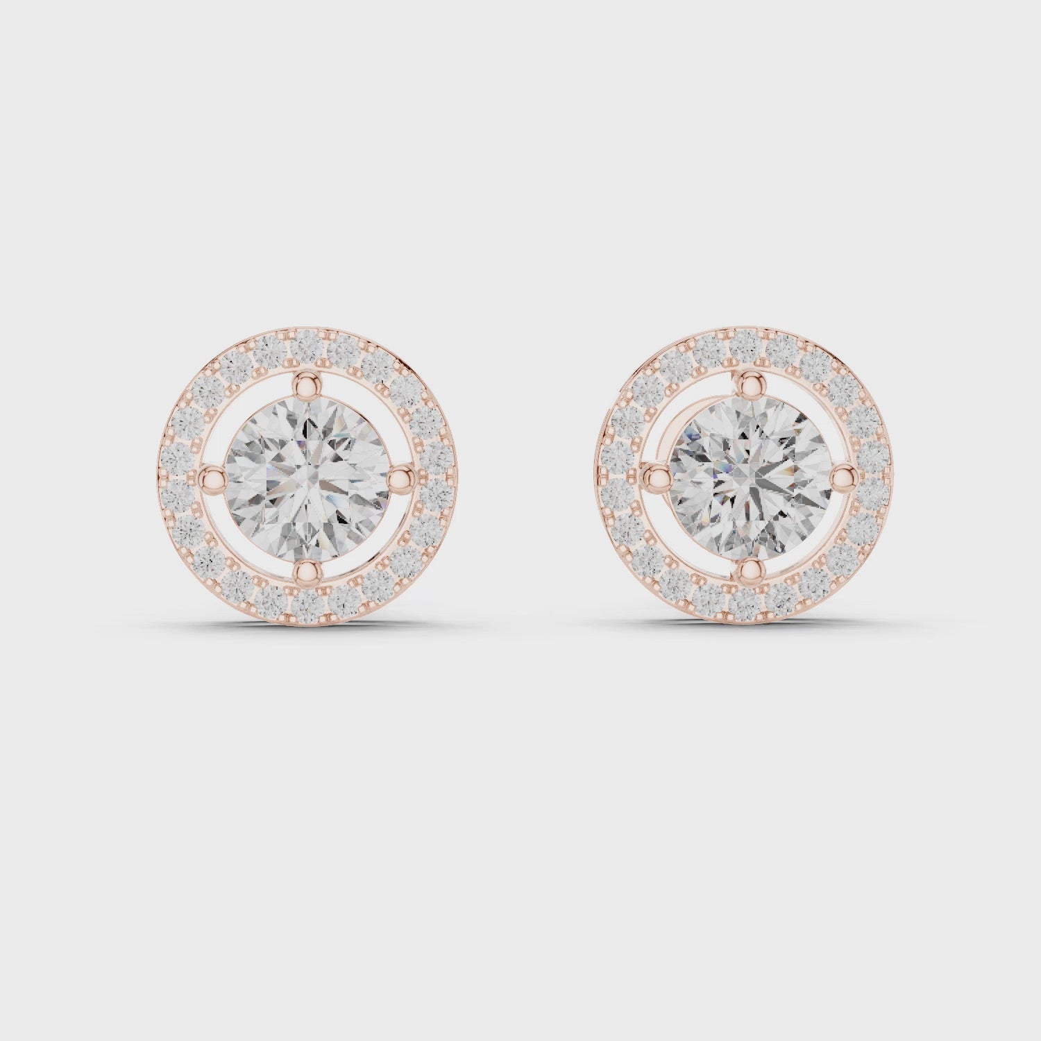 1CT ROUND WITH HALO SETTING TOPS