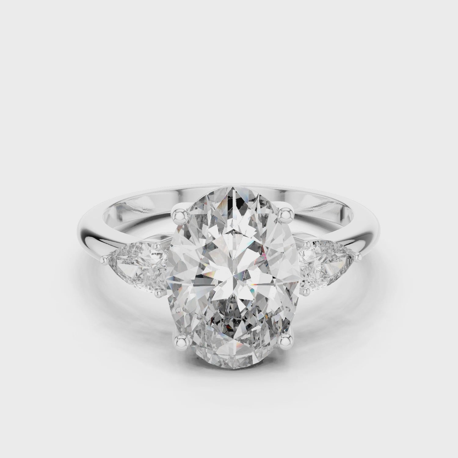 EMRALD SHAPE ENGAGEMENT RING